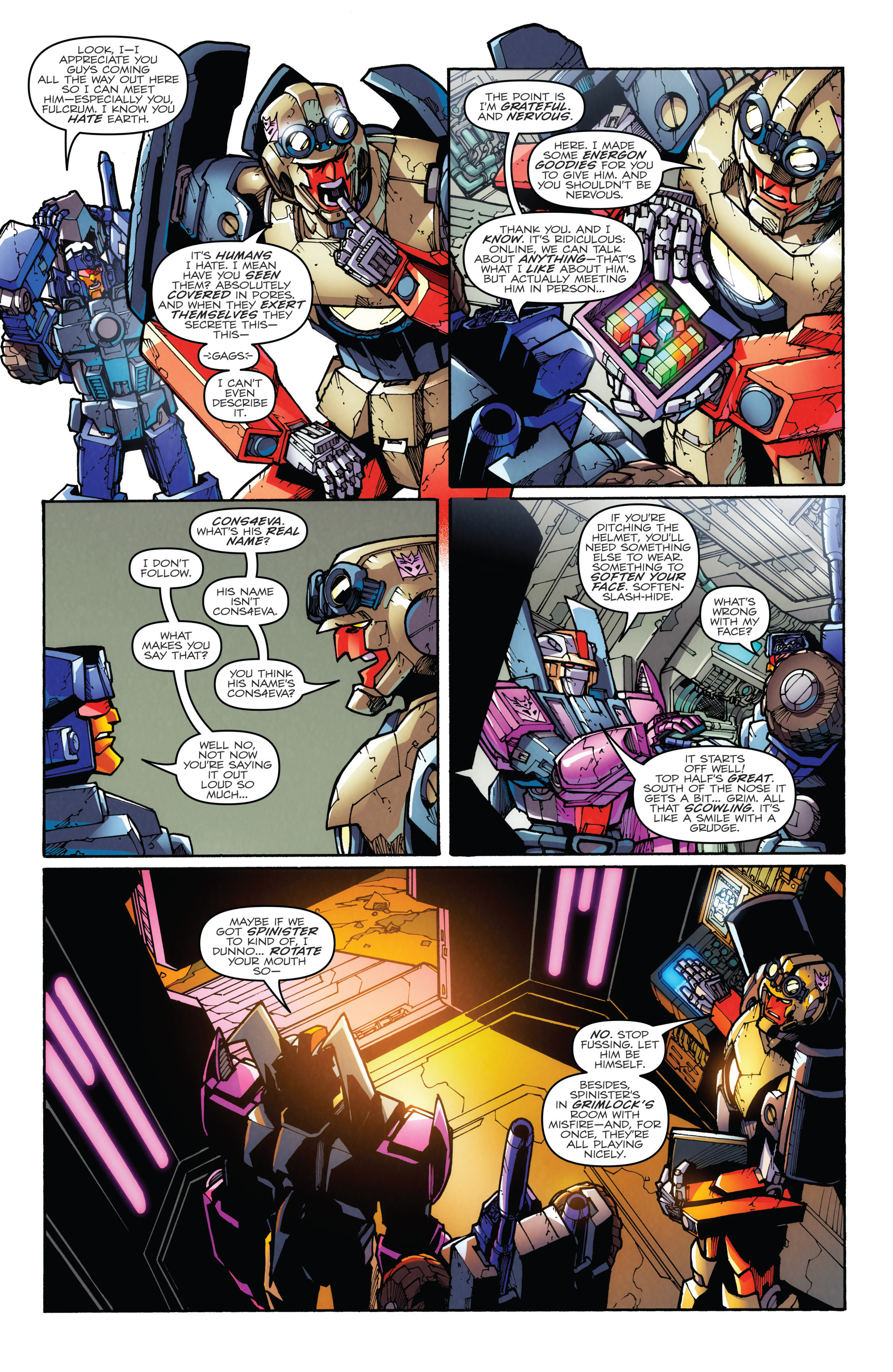 Read online Transformers: More Than Meets The Eye Revolution comic -  Issue # Full - 10