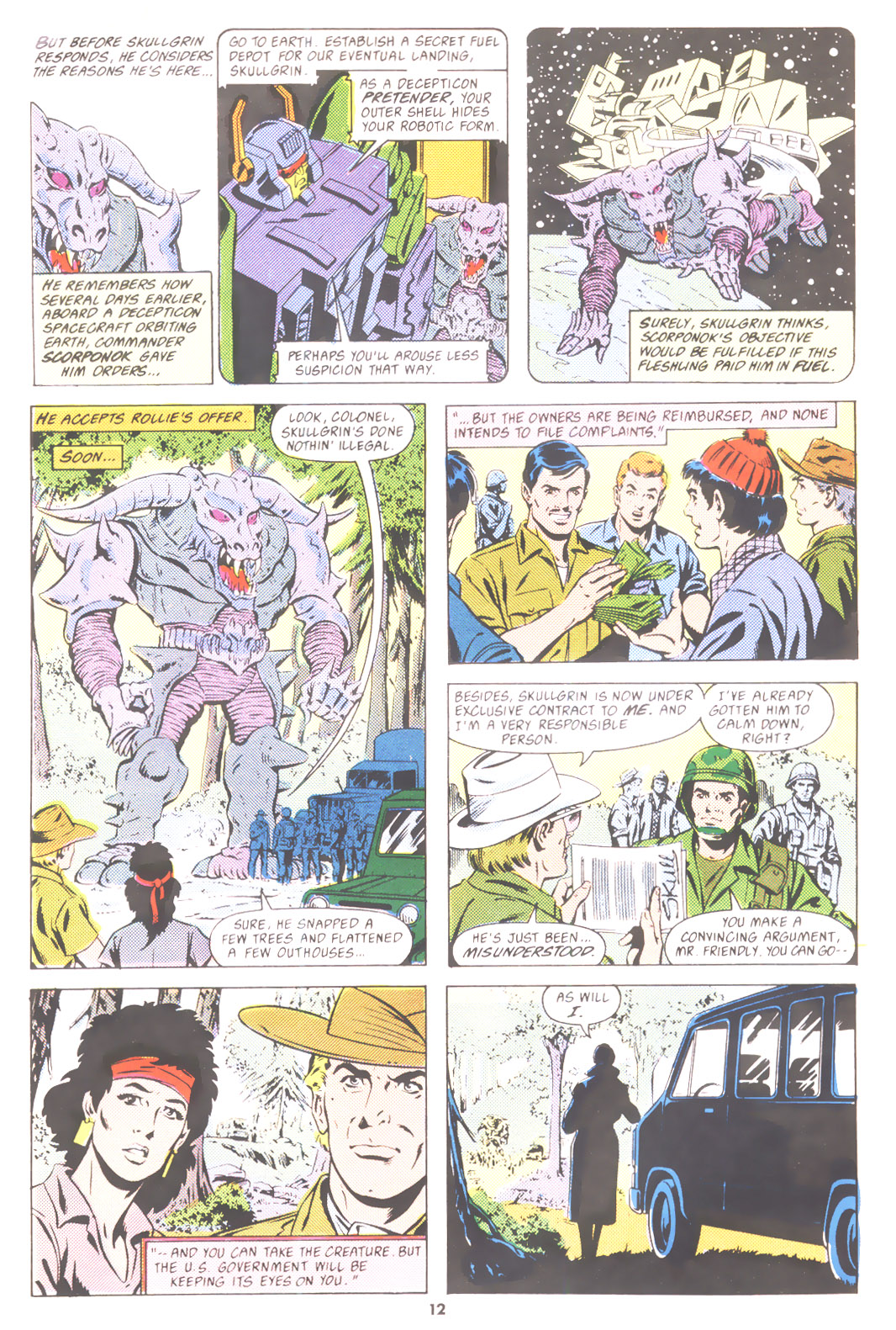 Read online The Transformers (UK) comic -  Issue #190 - 11