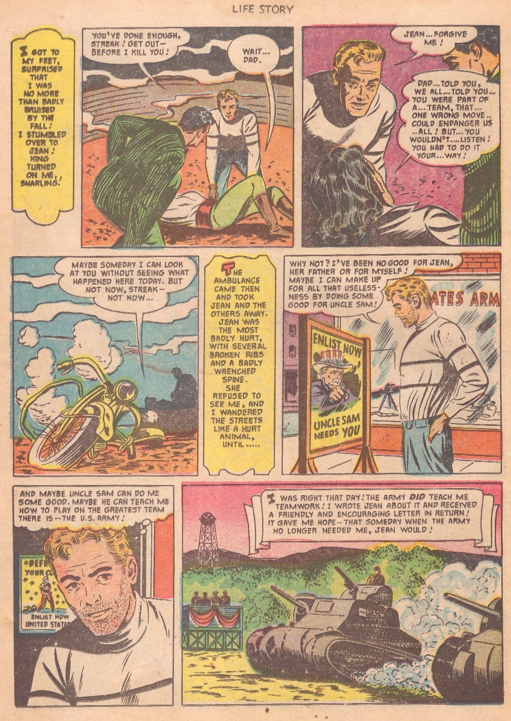 Read online Life Story comic -  Issue #30 - 33