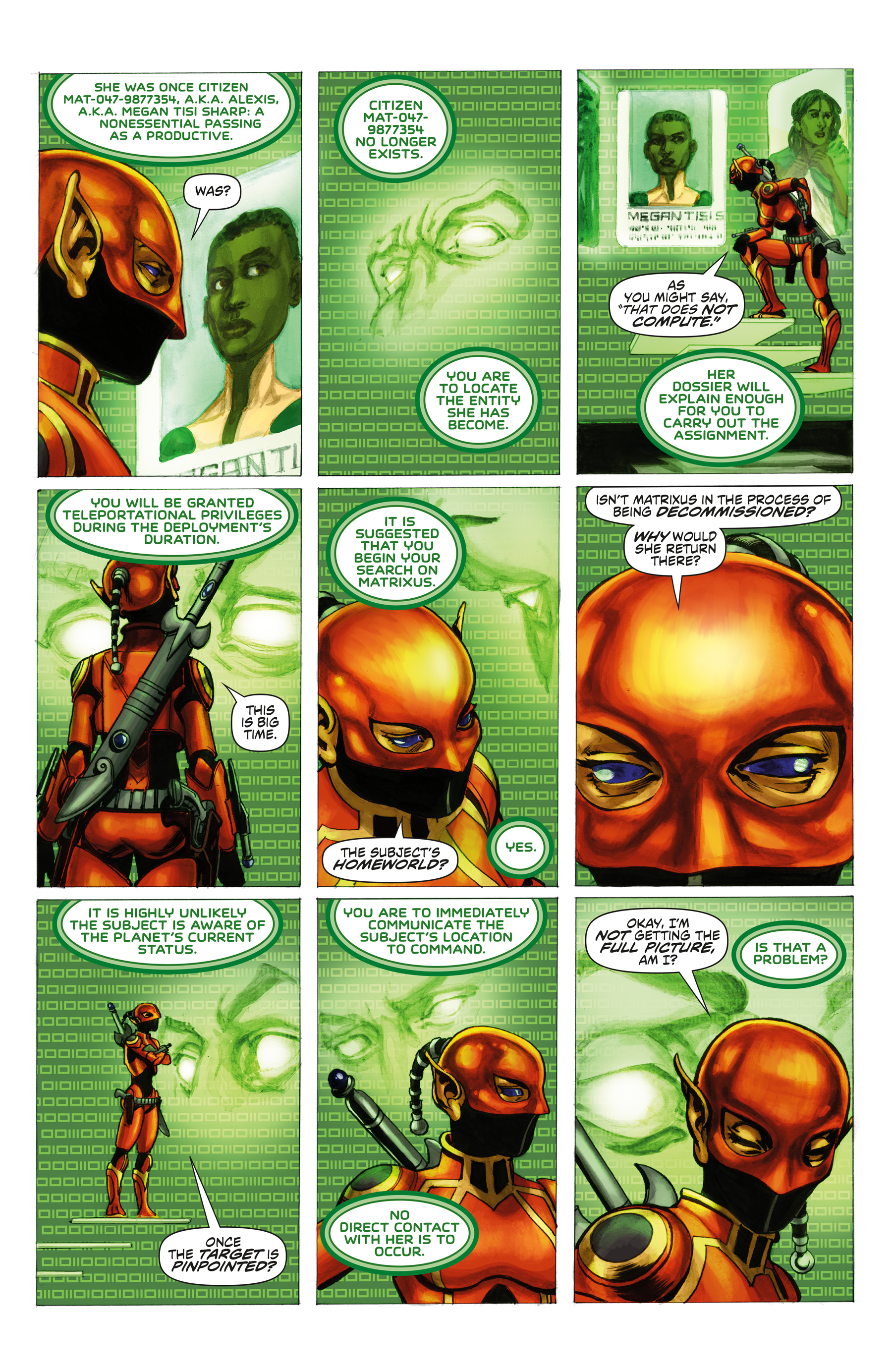 Read online Order and Outrage comic -  Issue #4 - 9