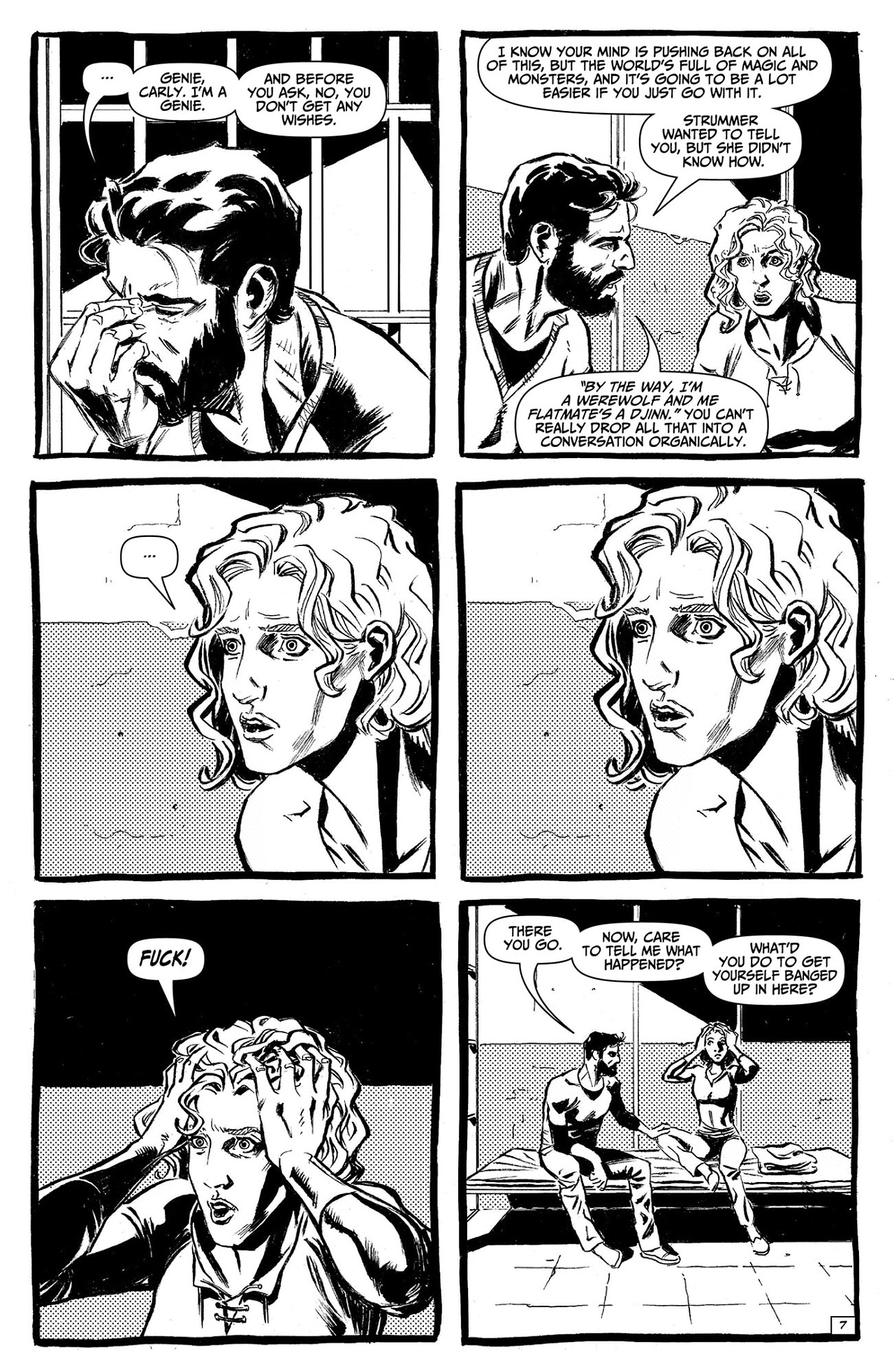 Read online Black’s Myth: The Key to His Heart comic -  Issue #4 - 9