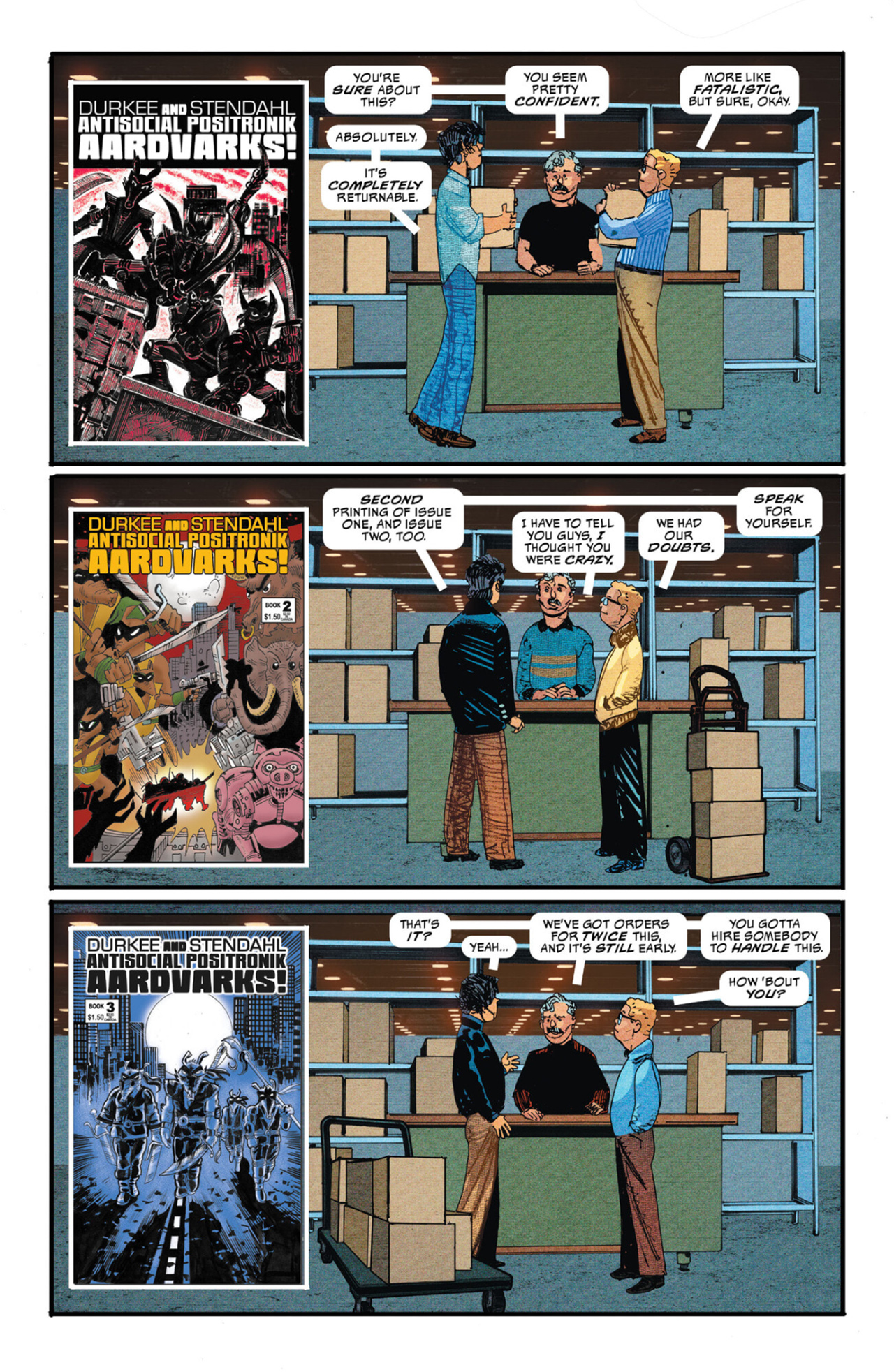 Read online Hey Kids! Comics! Vol. 3: Schlock of The New comic -  Issue #5 - 8