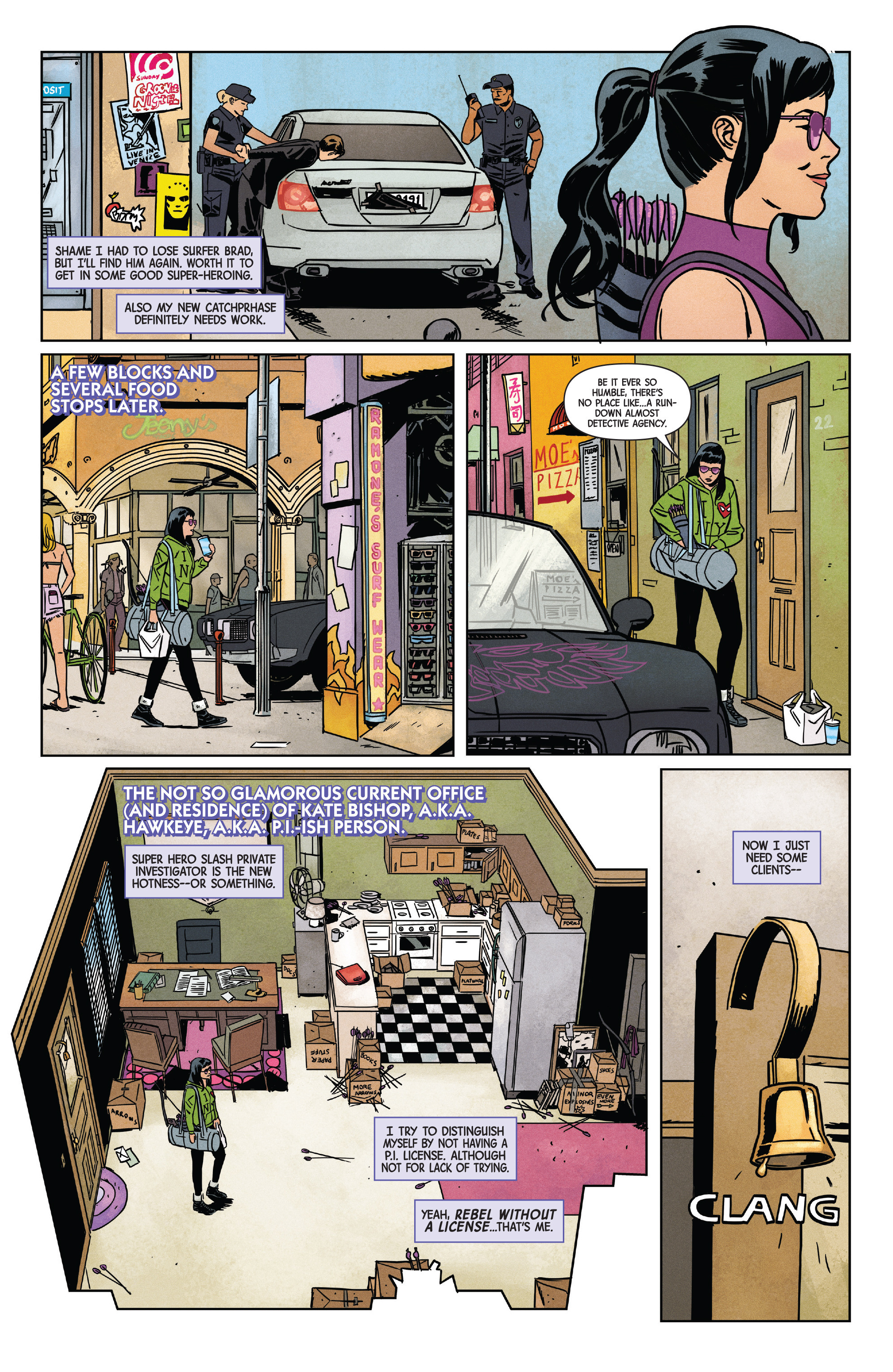 Read online Hawkeye (2016) comic -  Issue #1 - 9
