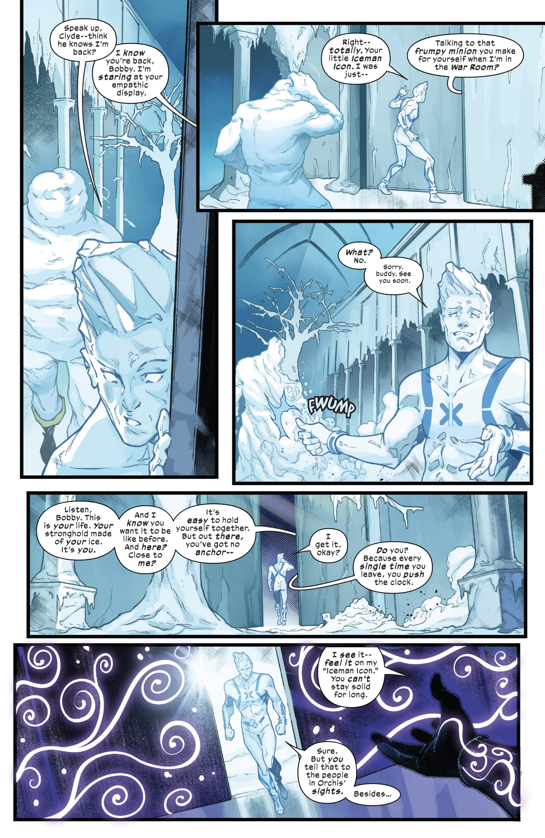 Read online Astonishing Iceman comic -  Issue #1 - 19