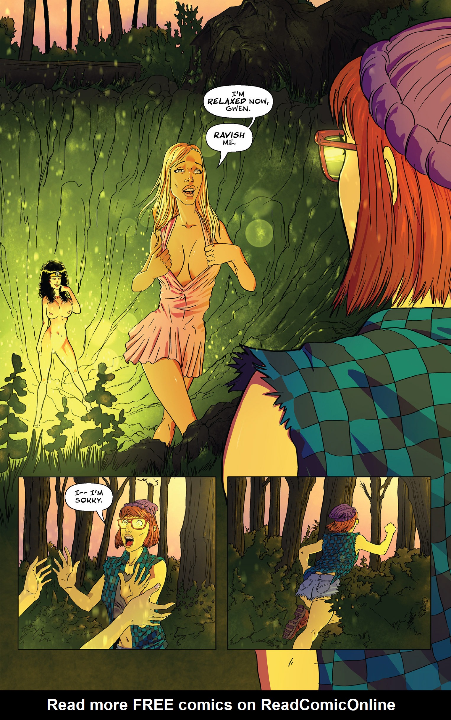 Read online Lesbian Zombies from Outer Space comic -  Issue #1 - 13