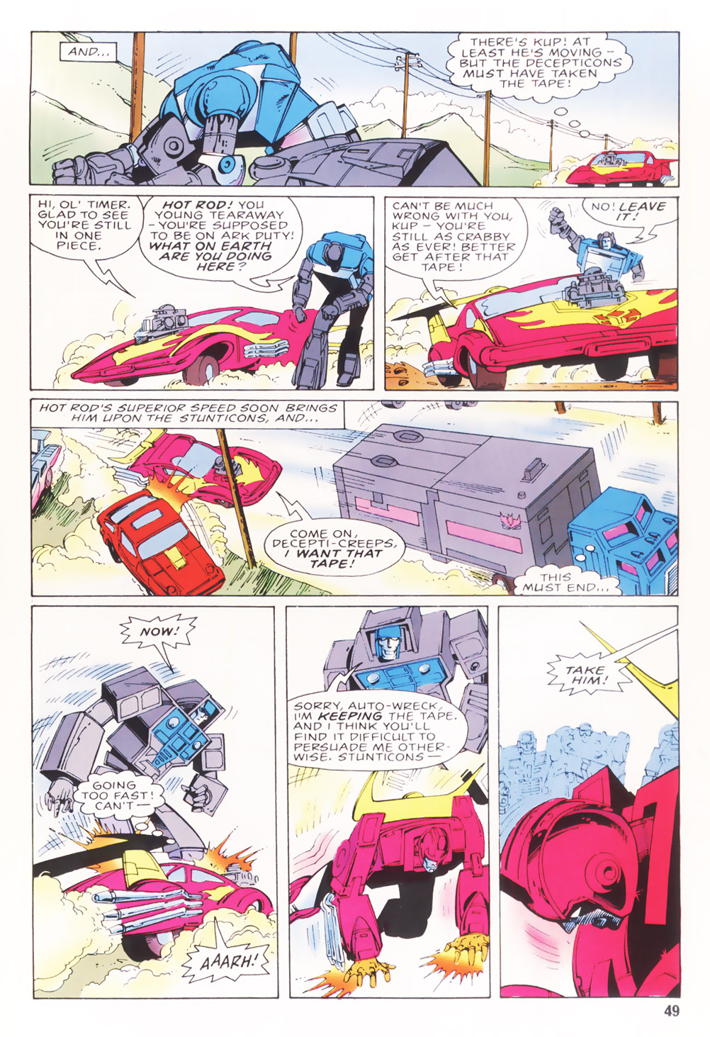 Read online The Transformers Annual comic -  Issue #1987 - 42