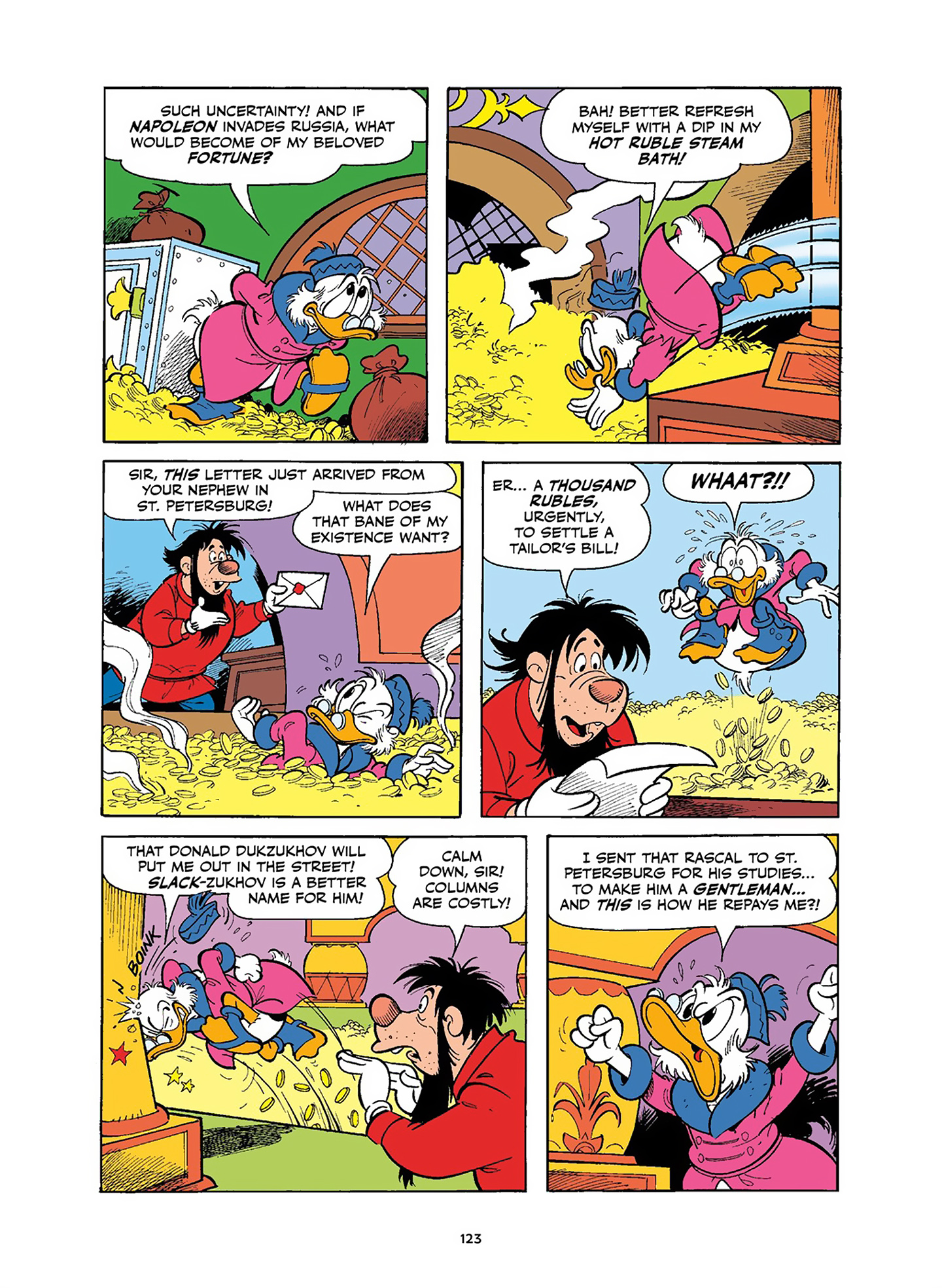 Read online Uncle Scrooge and Donald Duck in Les Misérables and War and Peace comic -  Issue # TPB (Part 2) - 23