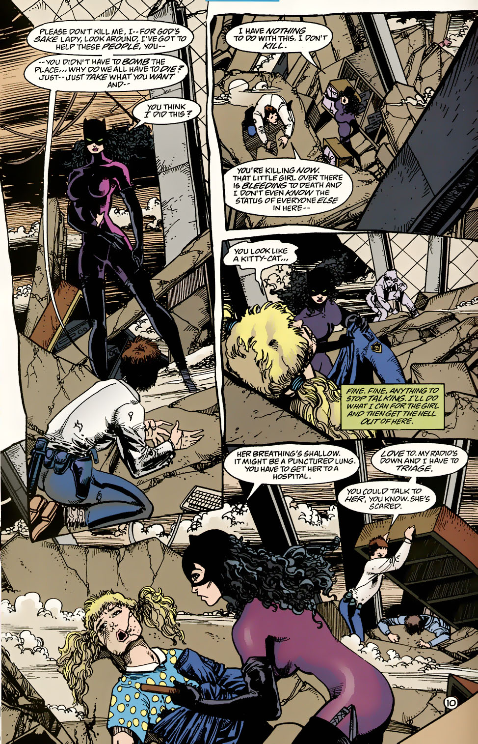 Read online Batman: Cataclysm comic -  Issue #7 - 11
