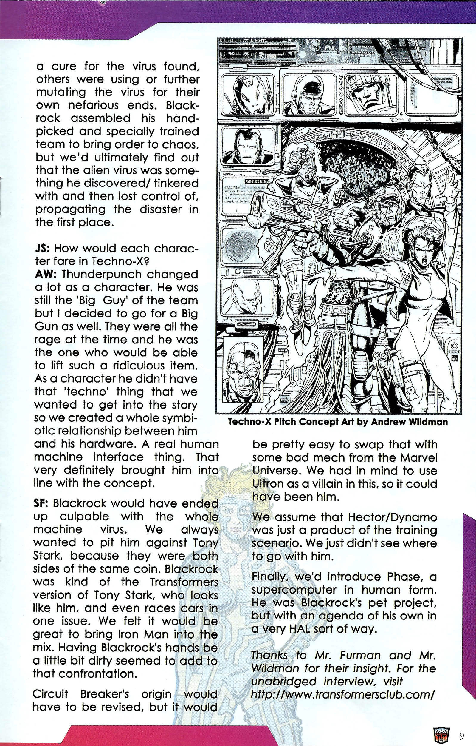 Read online Transformers: Collectors' Club comic -  Issue #41 - 9