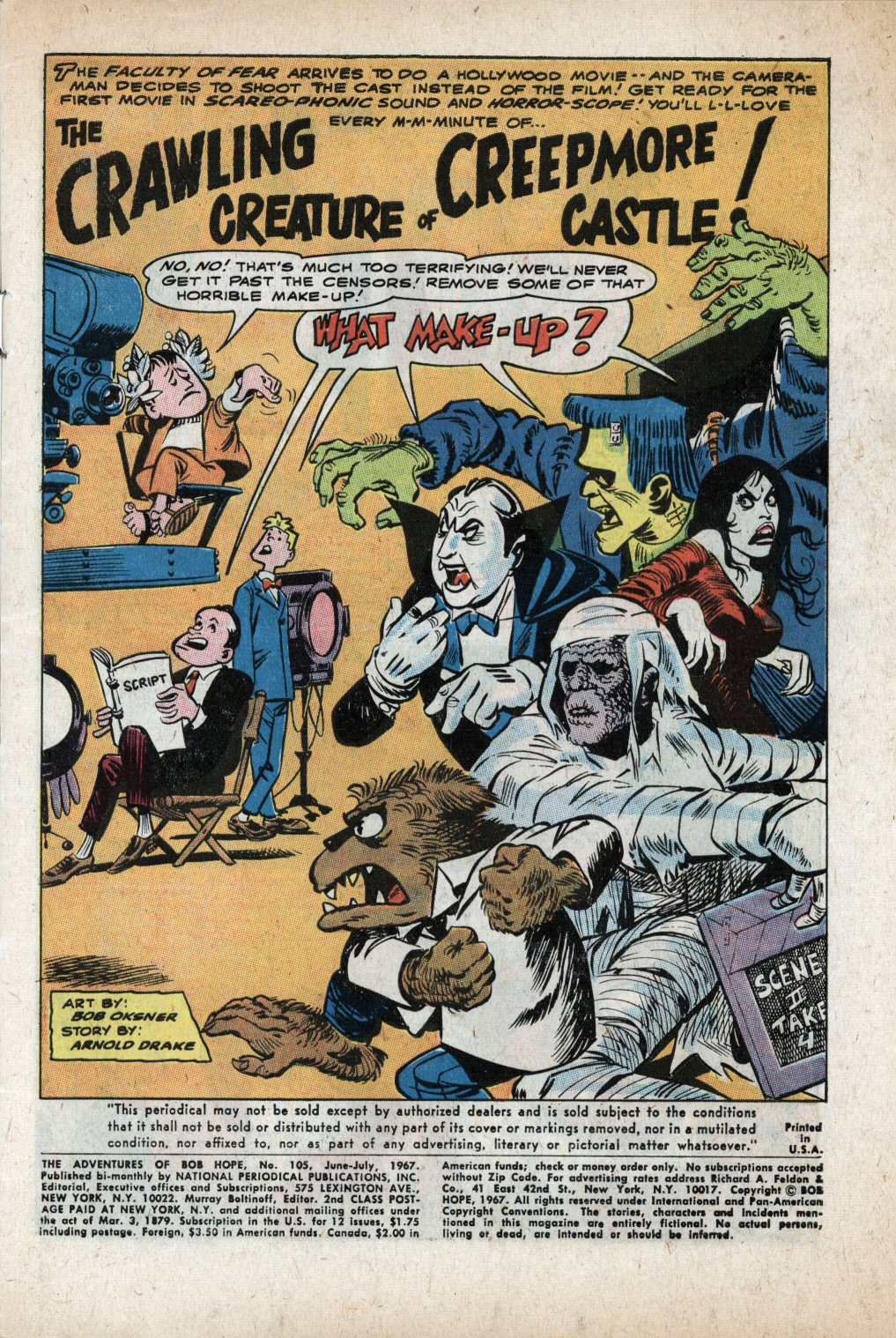 Read online The Adventures of Bob Hope comic -  Issue #105 - 3