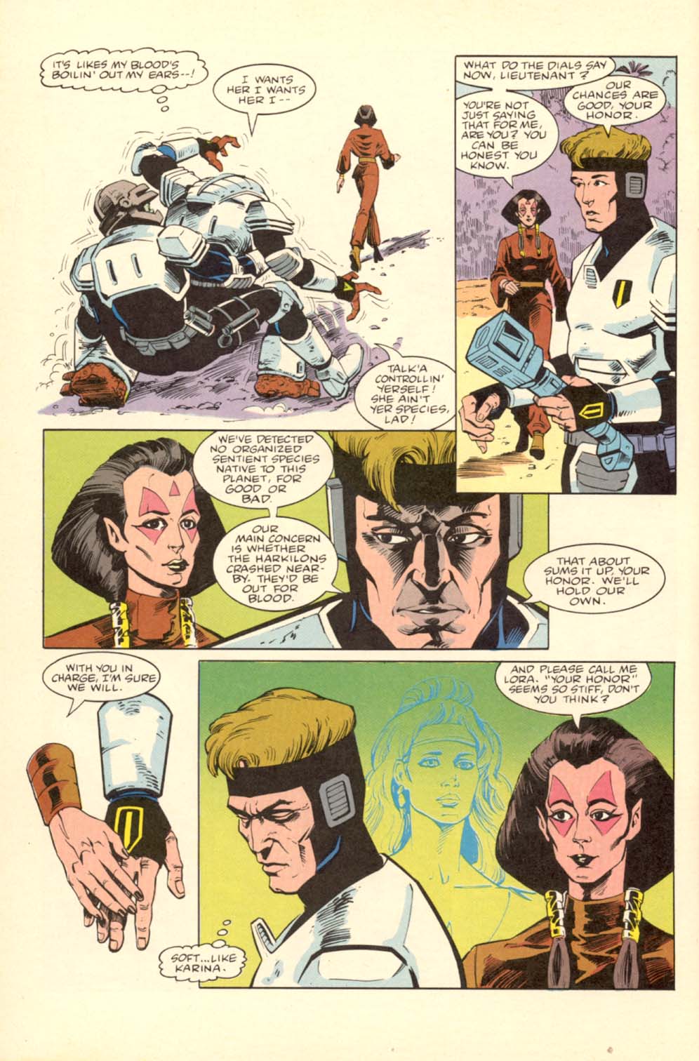 Read online Alien Legion comic -  Issue #7 - 28