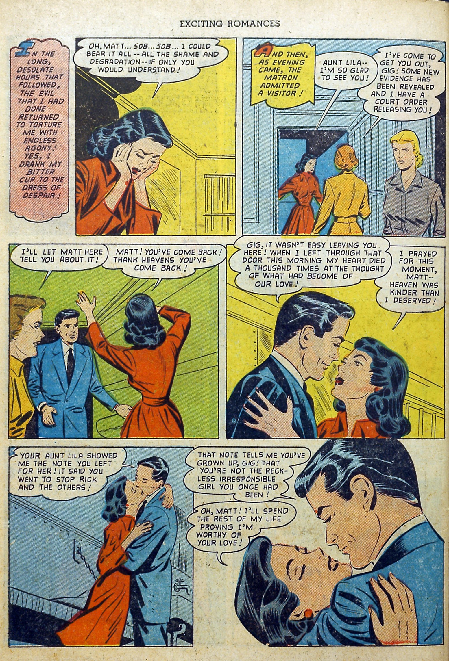 Read online Exciting Romances comic -  Issue #12 - 34