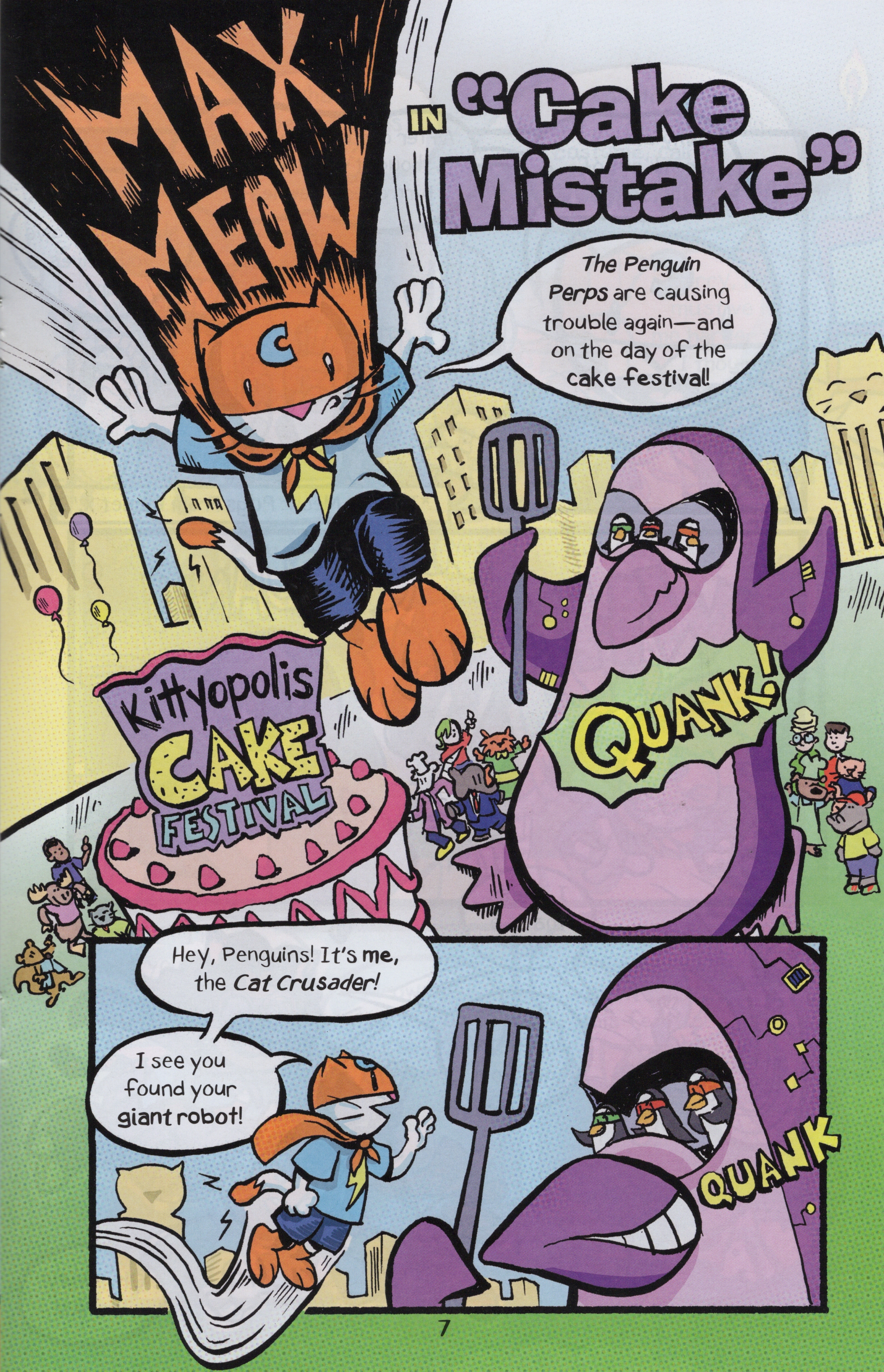 Read online Free Comic Book Day 2022 comic -  Issue # Penguin Random House Max Meow Cat On The Street - 9