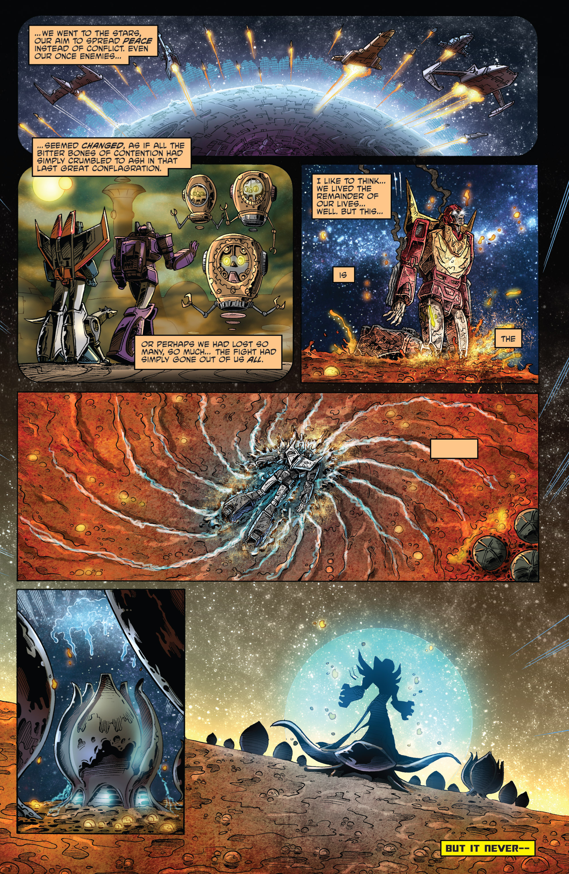 Read online The Transformers: Regeneration One comic -  Issue #100 - 36