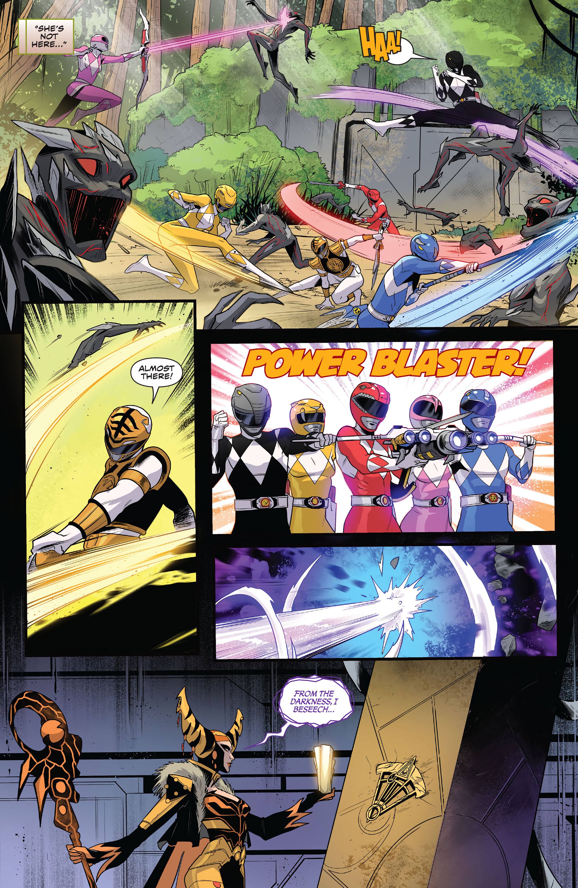 Read online Mighty Morphin Power Rangers comic -  Issue #110 - 22