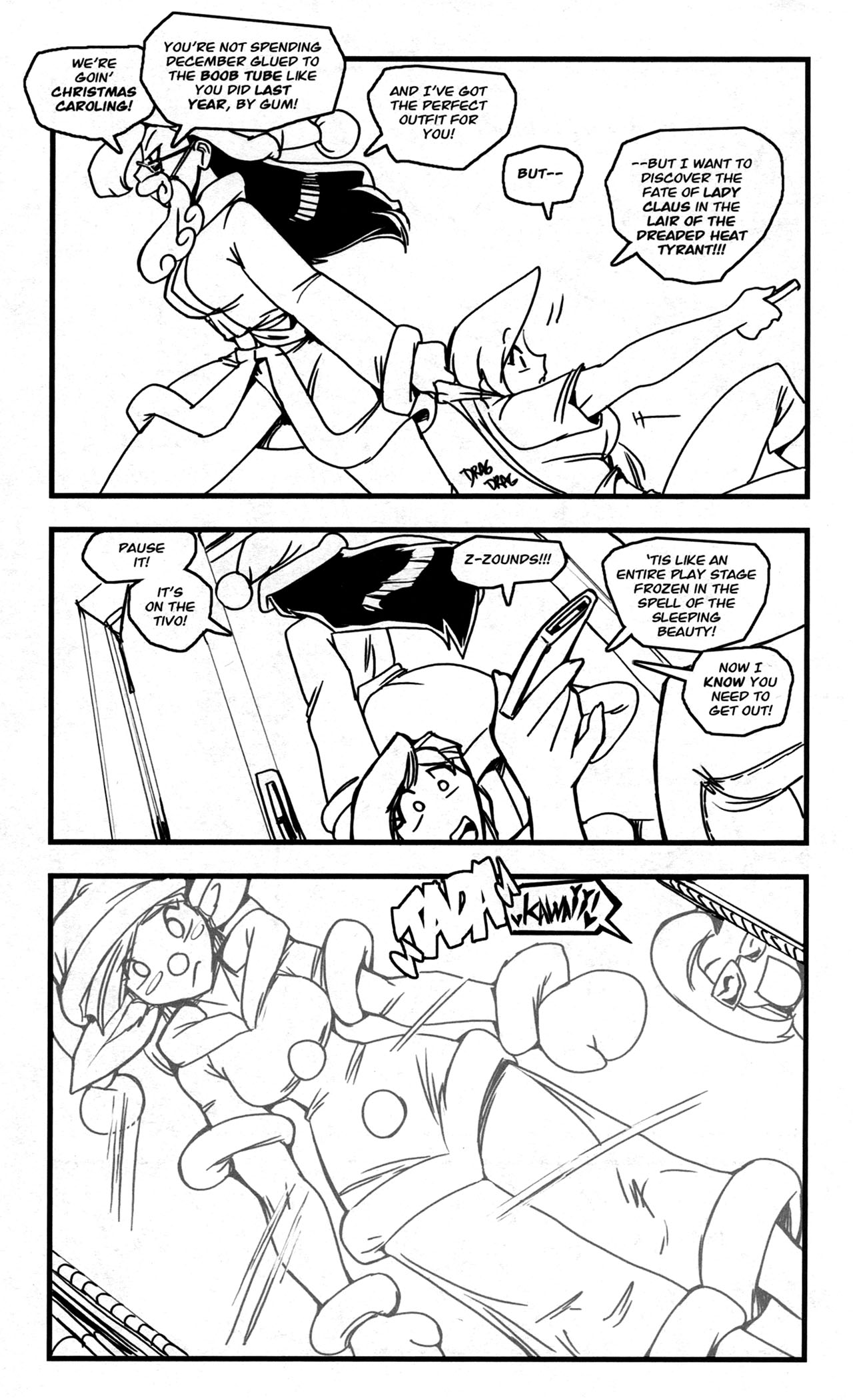 Read online Gold Digger X-Mas Special comic -  Issue #1 - 4