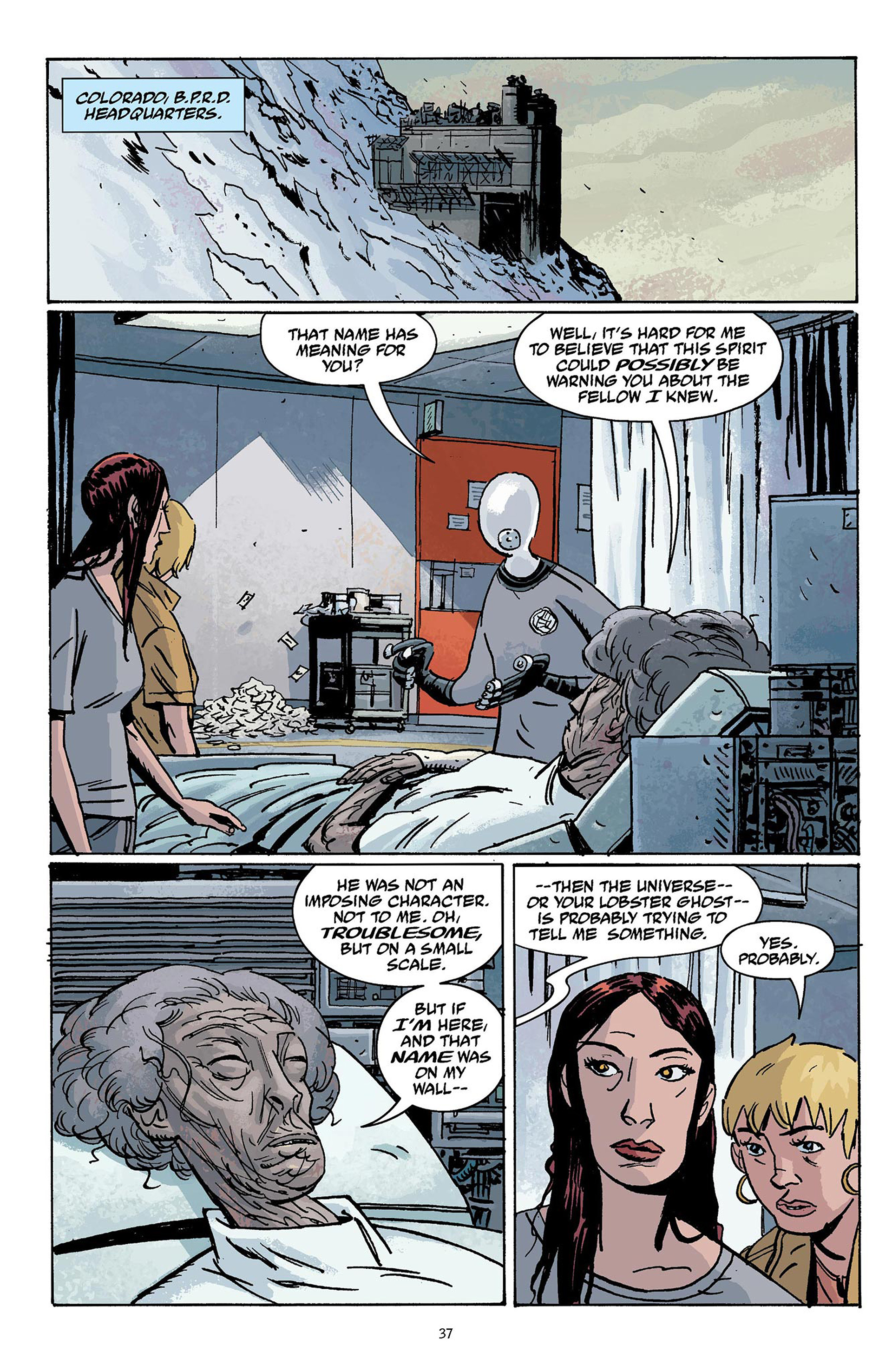 Read online B.P.R.D. Omnibus comic -  Issue # TPB 4 (Part 1) - 37