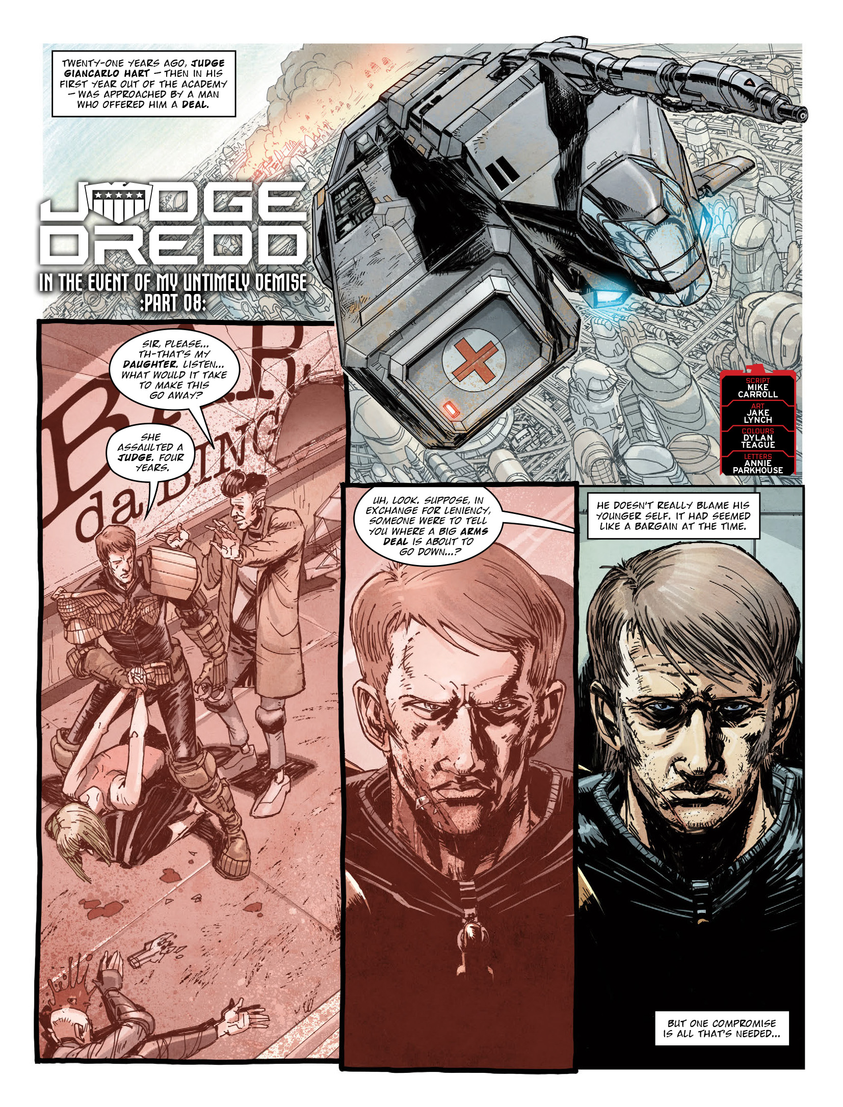 Read online 2000 AD comic -  Issue #2340 - 3