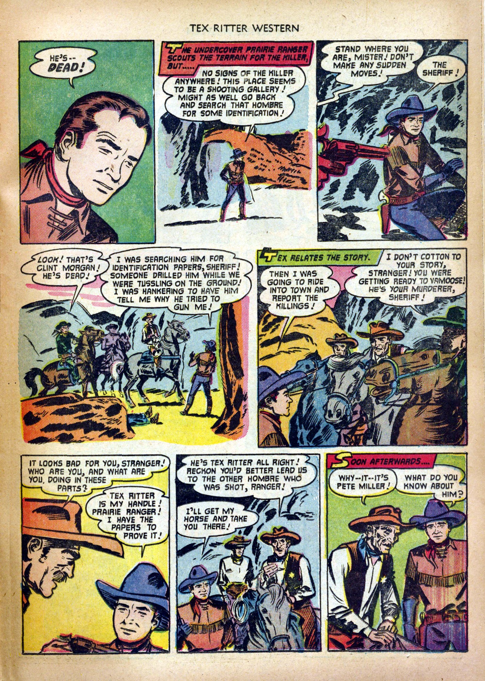 Read online Tex Ritter Western comic -  Issue #11 - 29