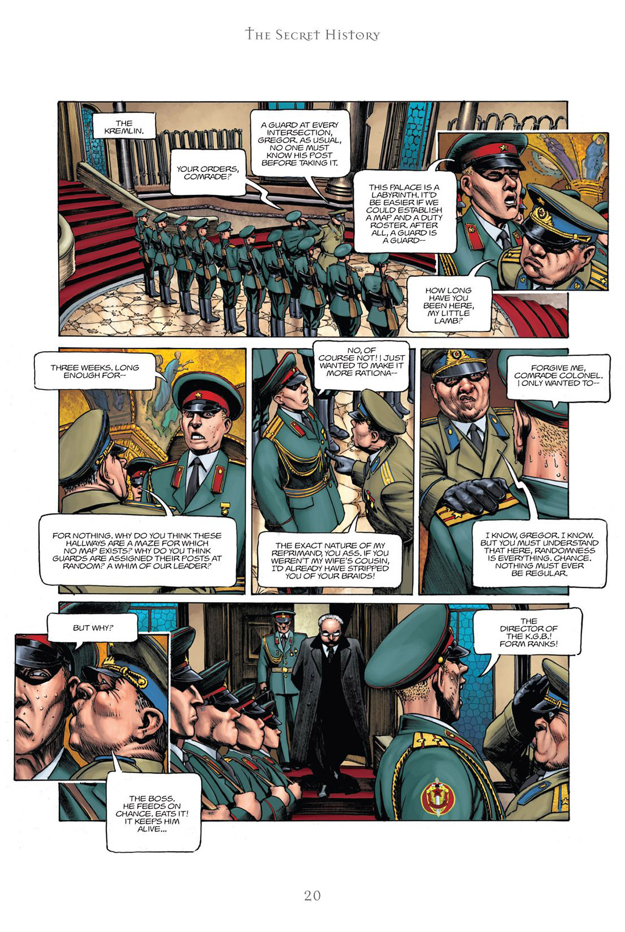 Read online The Secret History comic -  Issue #19 - 21