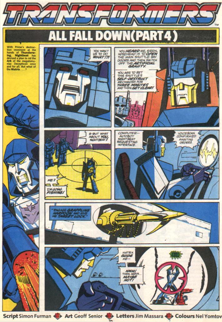 Read online The Transformers (UK) comic -  Issue #297 - 1