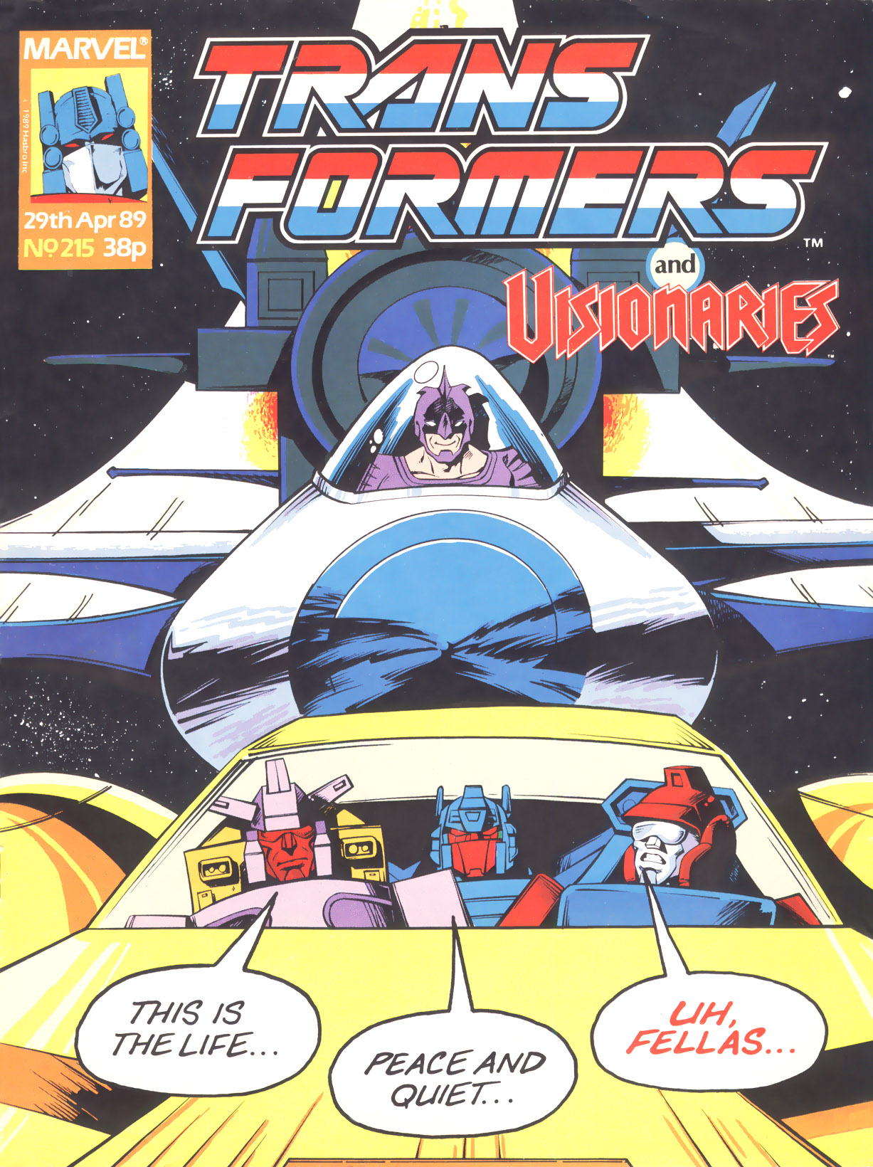 Read online The Transformers (UK) comic -  Issue #215 - 1