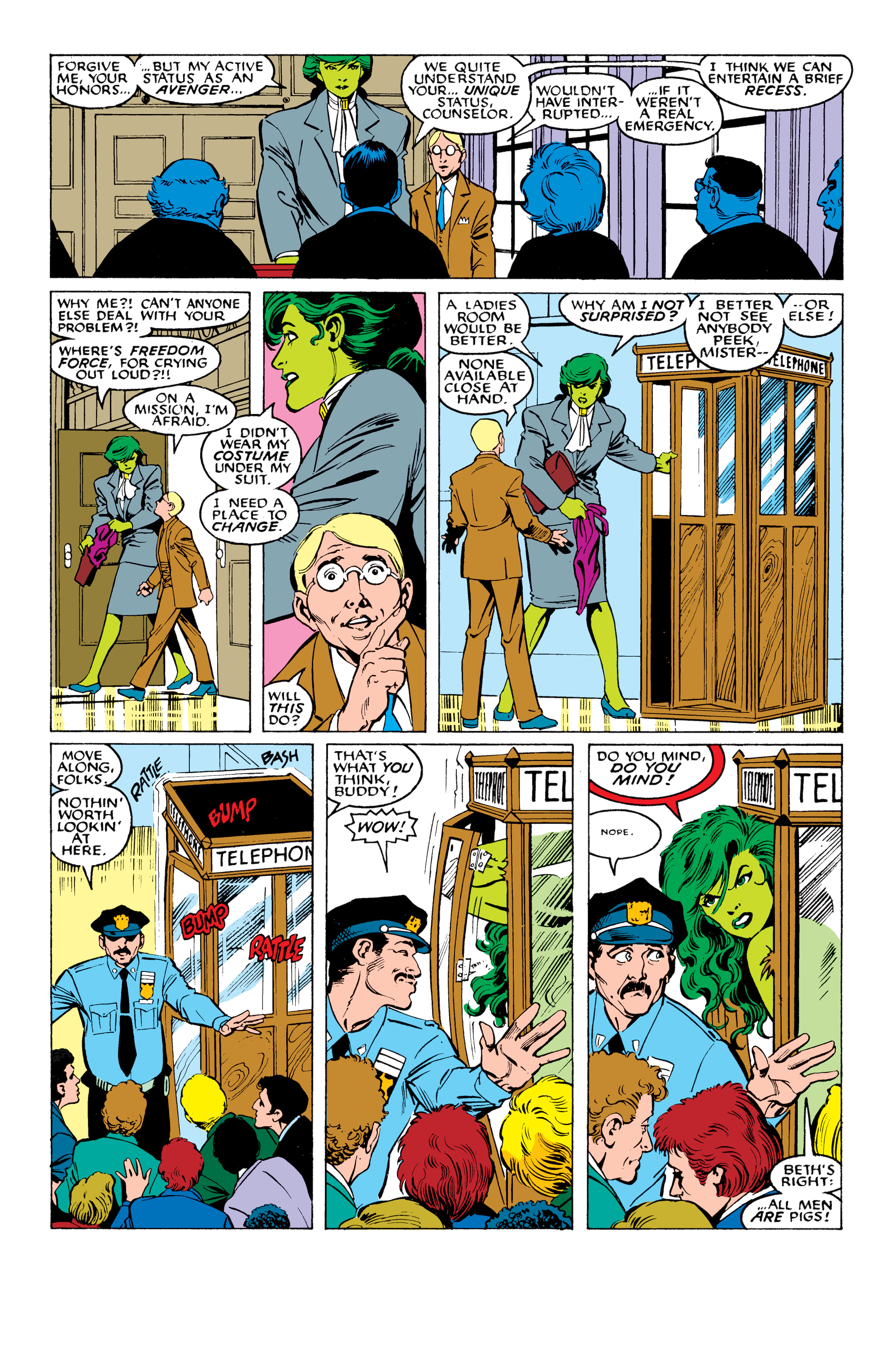 Read online She-Hulk Epic Collection comic -  Issue # Breaking the Fourth Wall (Part 1) - 7