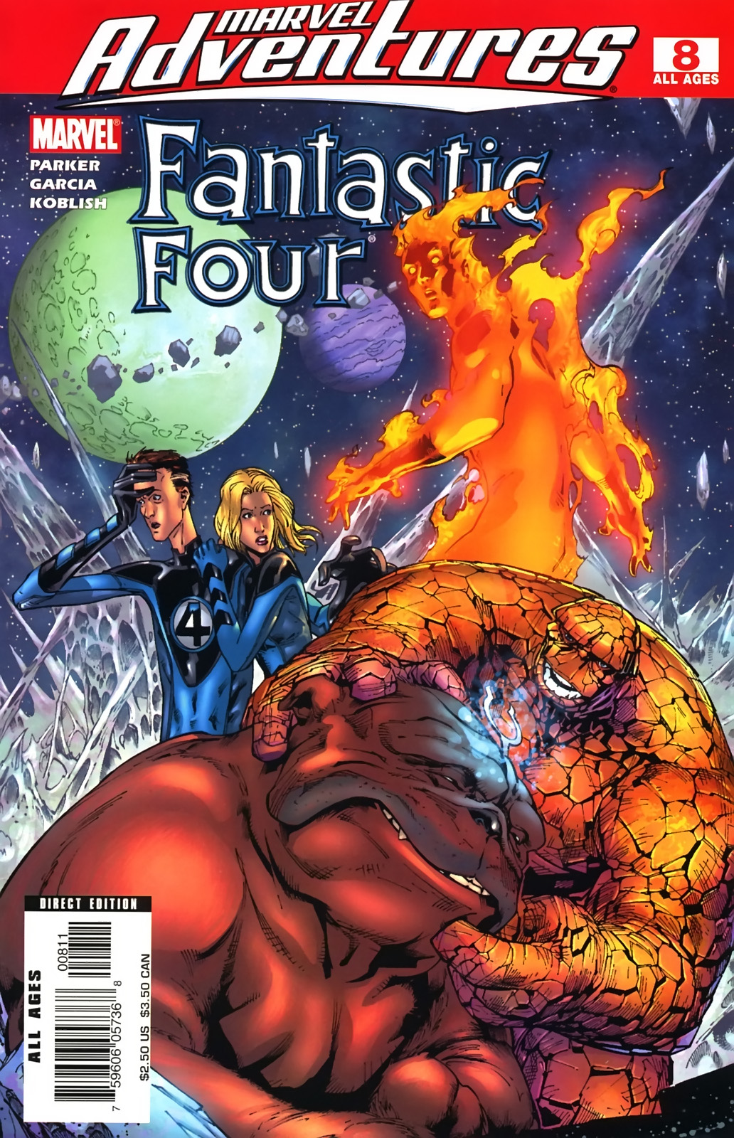 Read online Marvel Adventures Fantastic Four comic -  Issue #8 - 1