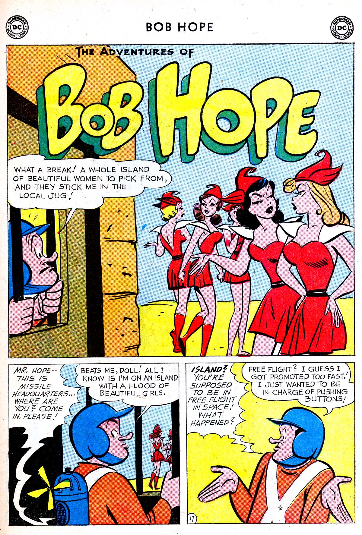 Read online The Adventures of Bob Hope comic -  Issue #70 - 23