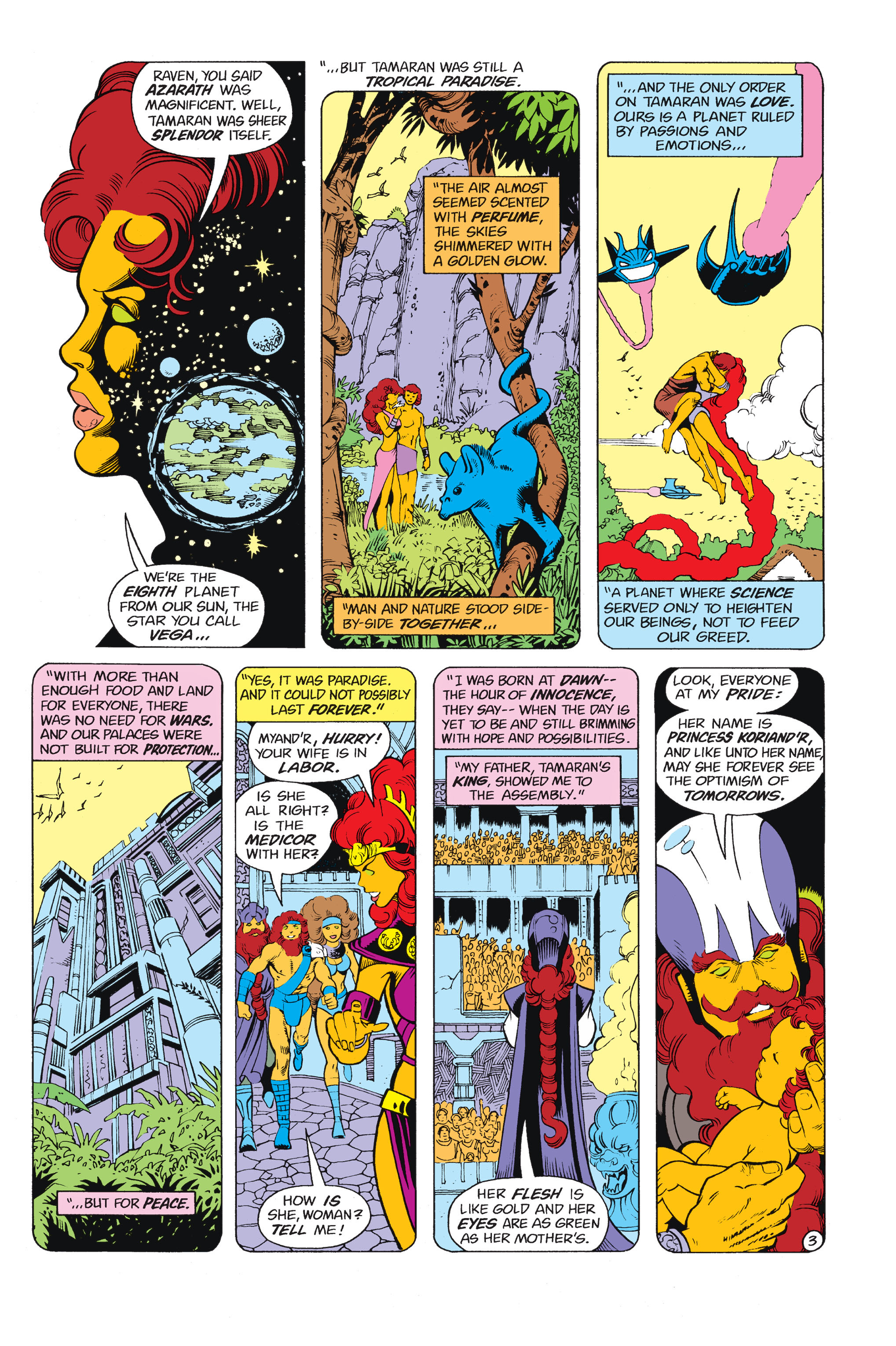 Read online Tales of the New Teen Titans comic -  Issue #4 - 4