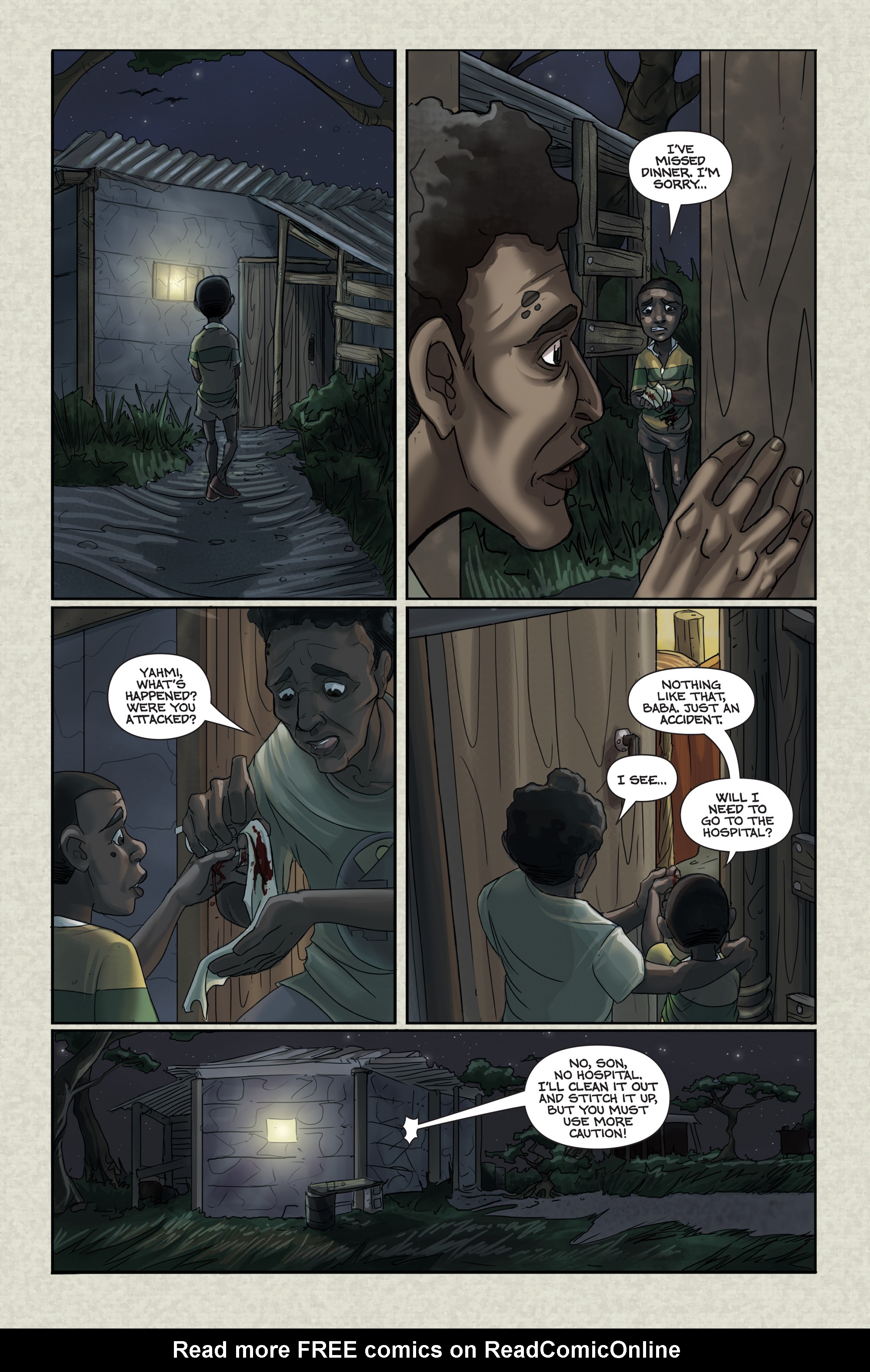Read online Flesh of White comic -  Issue #3 - 8