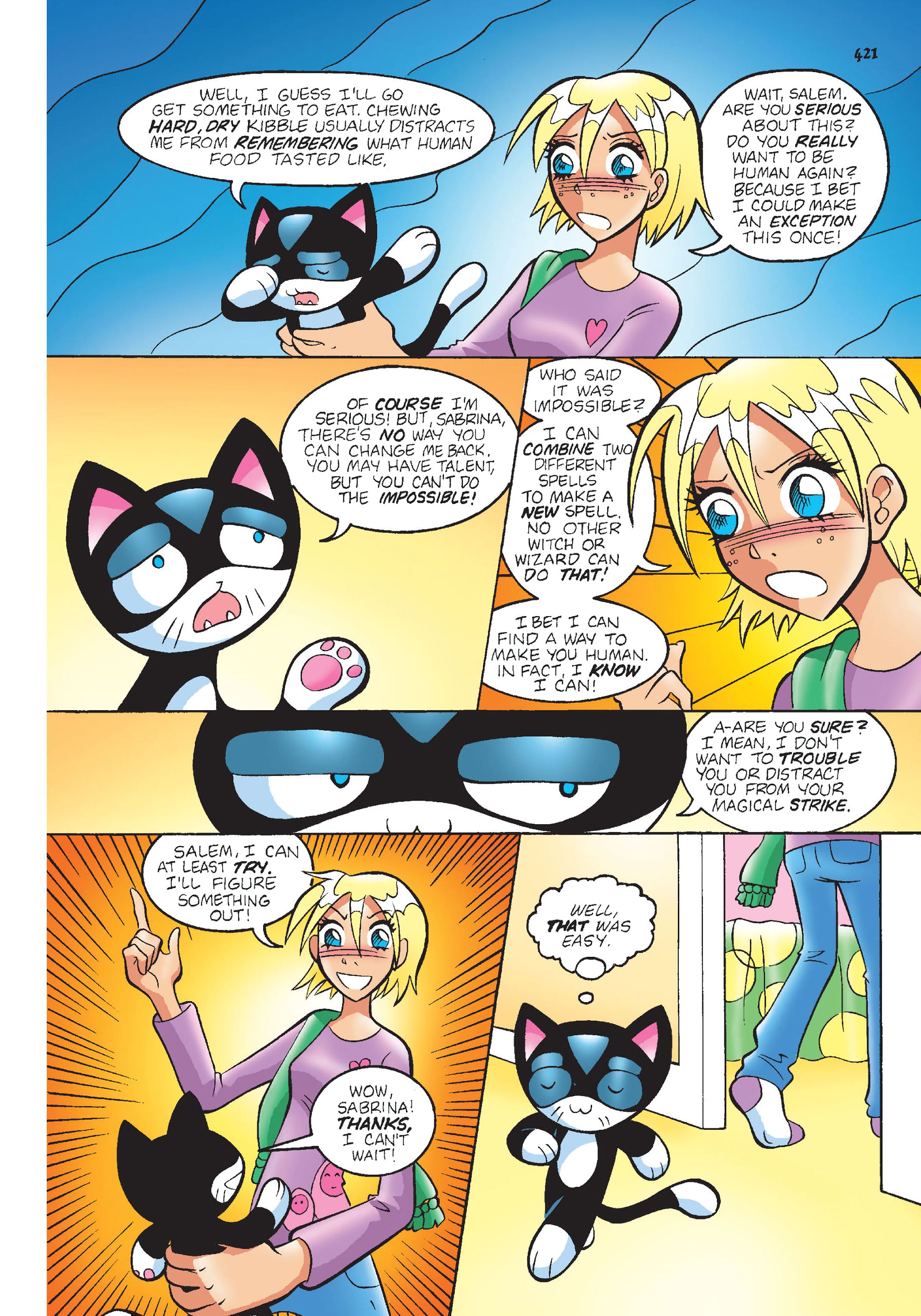 Read online Sabrina the Teen-Age Witch: 60 Magical Stories comic -  Issue # TPB (Part 5) - 23