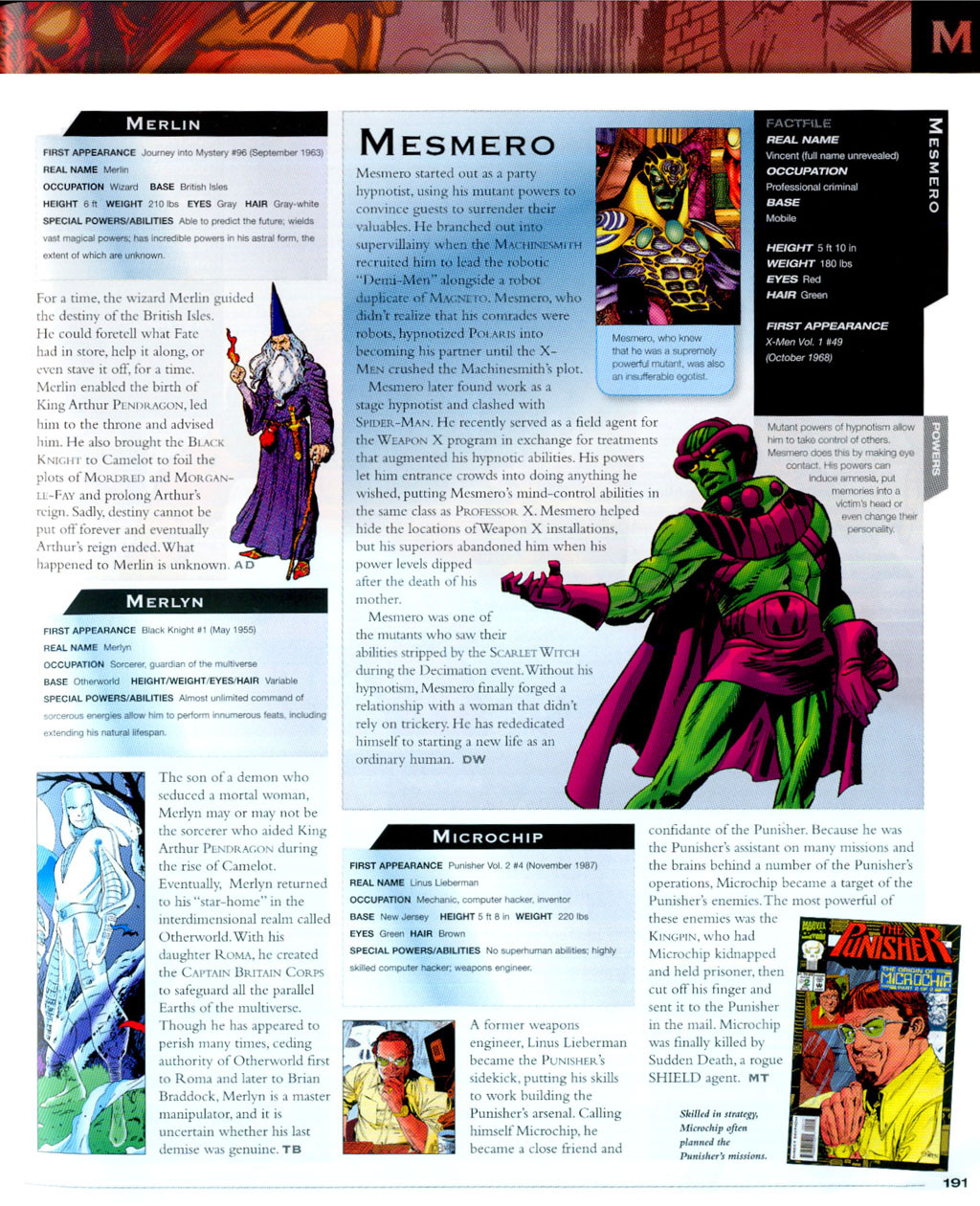 Read online The Marvel Encyclopedia comic -  Issue # TPB - 187