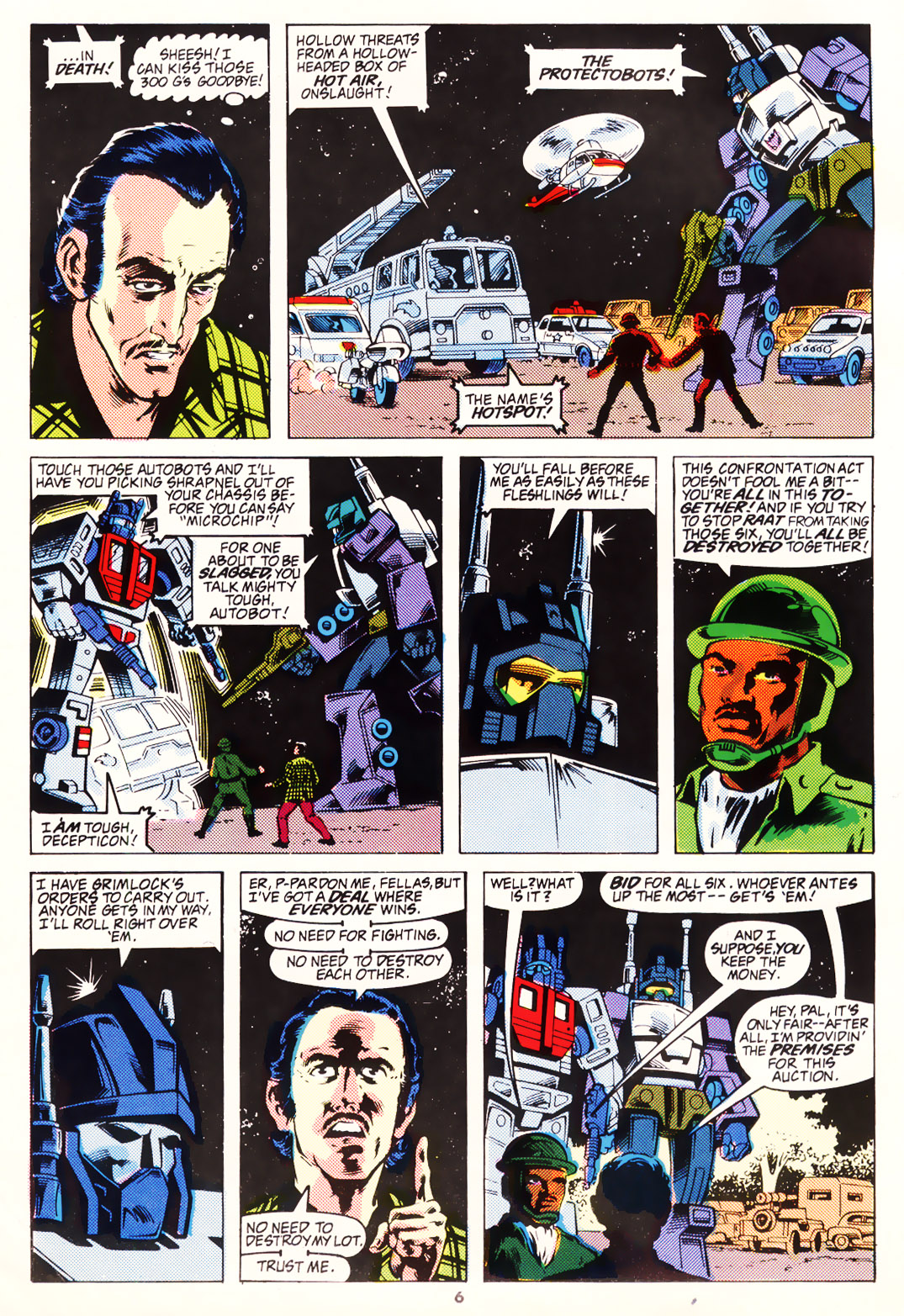 Read online The Transformers (UK) comic -  Issue #140 - 6