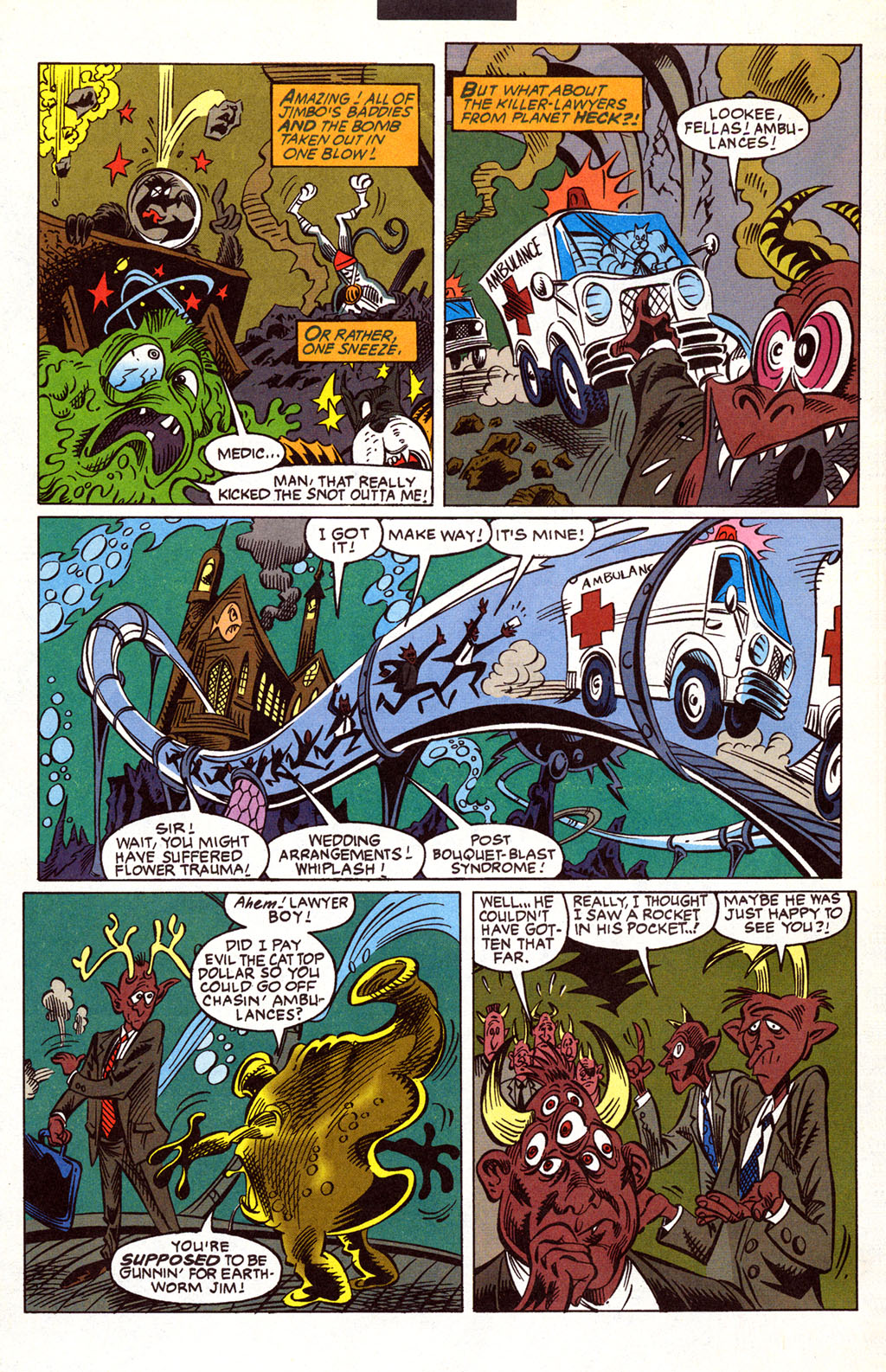 Read online Earthworm Jim comic -  Issue #3 - 5