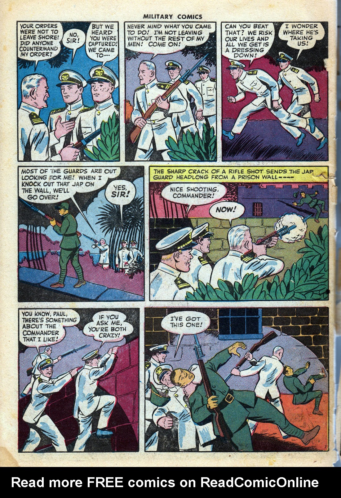 Read online Military Comics comic -  Issue #37 - 56