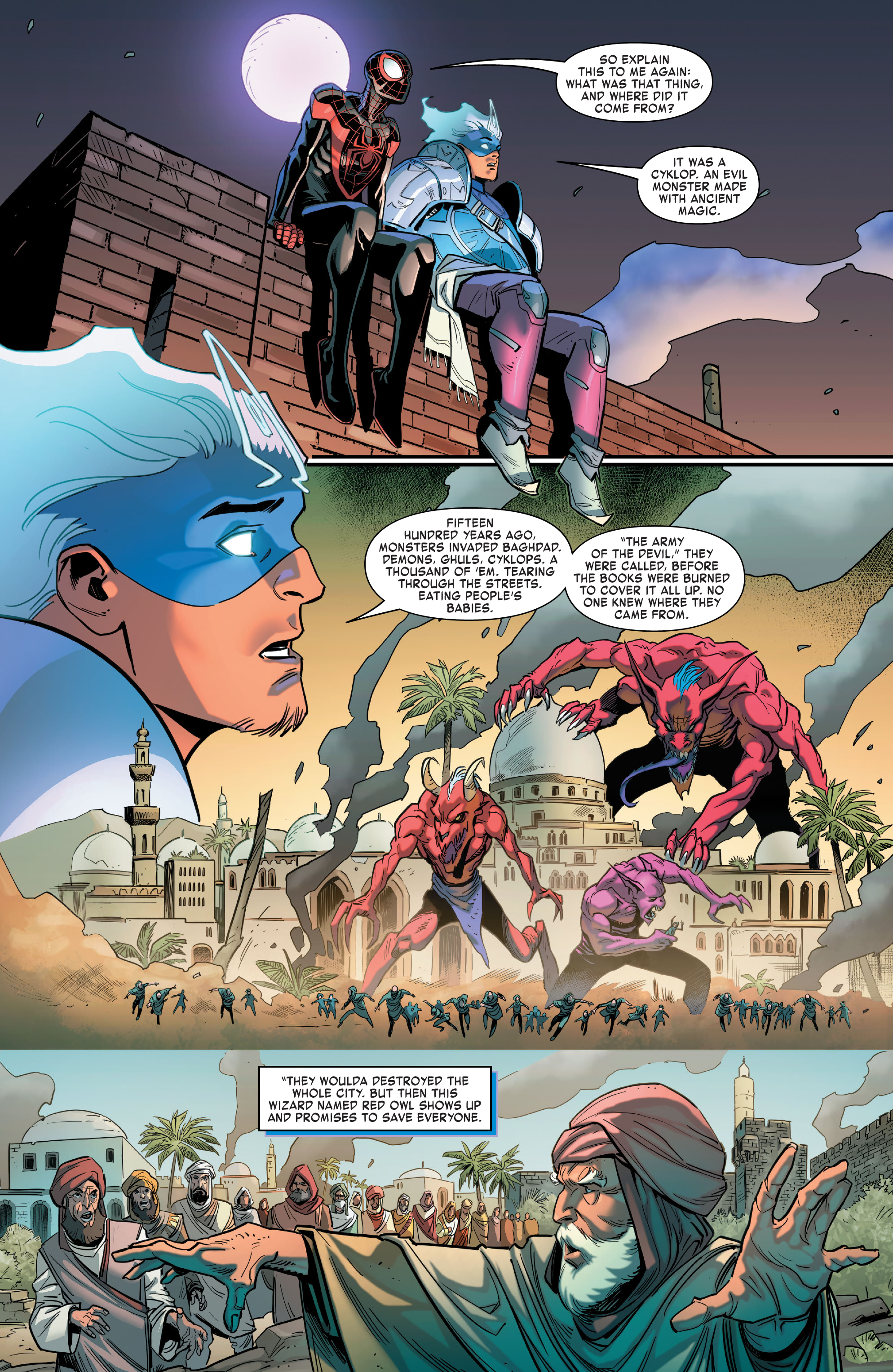 Read online Miles Morales: Spider-Man By Saladin Ahmed Omnibus comic -  Issue # TPB (Part 8) - 32