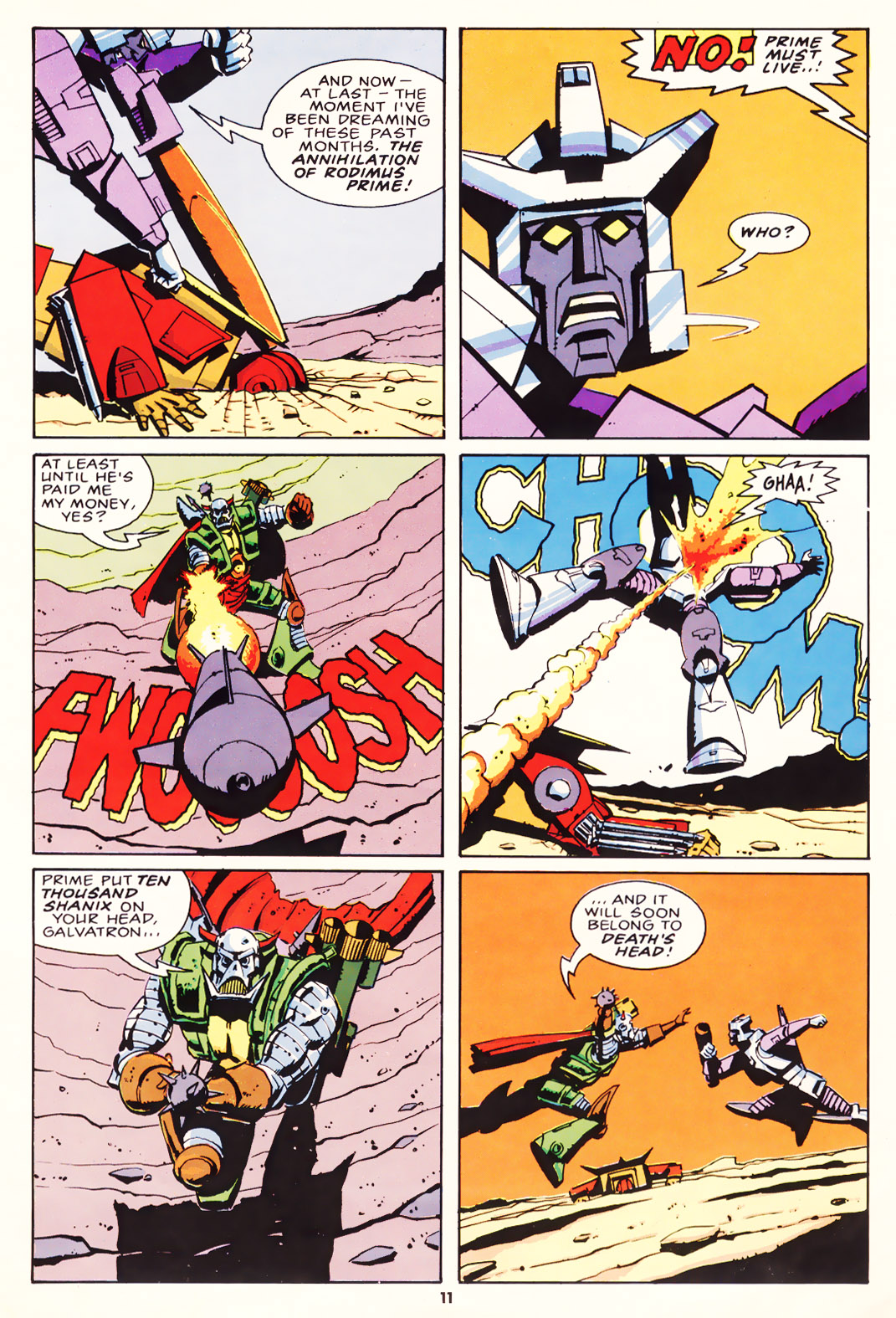 Read online The Transformers (UK) comic -  Issue #120 - 10