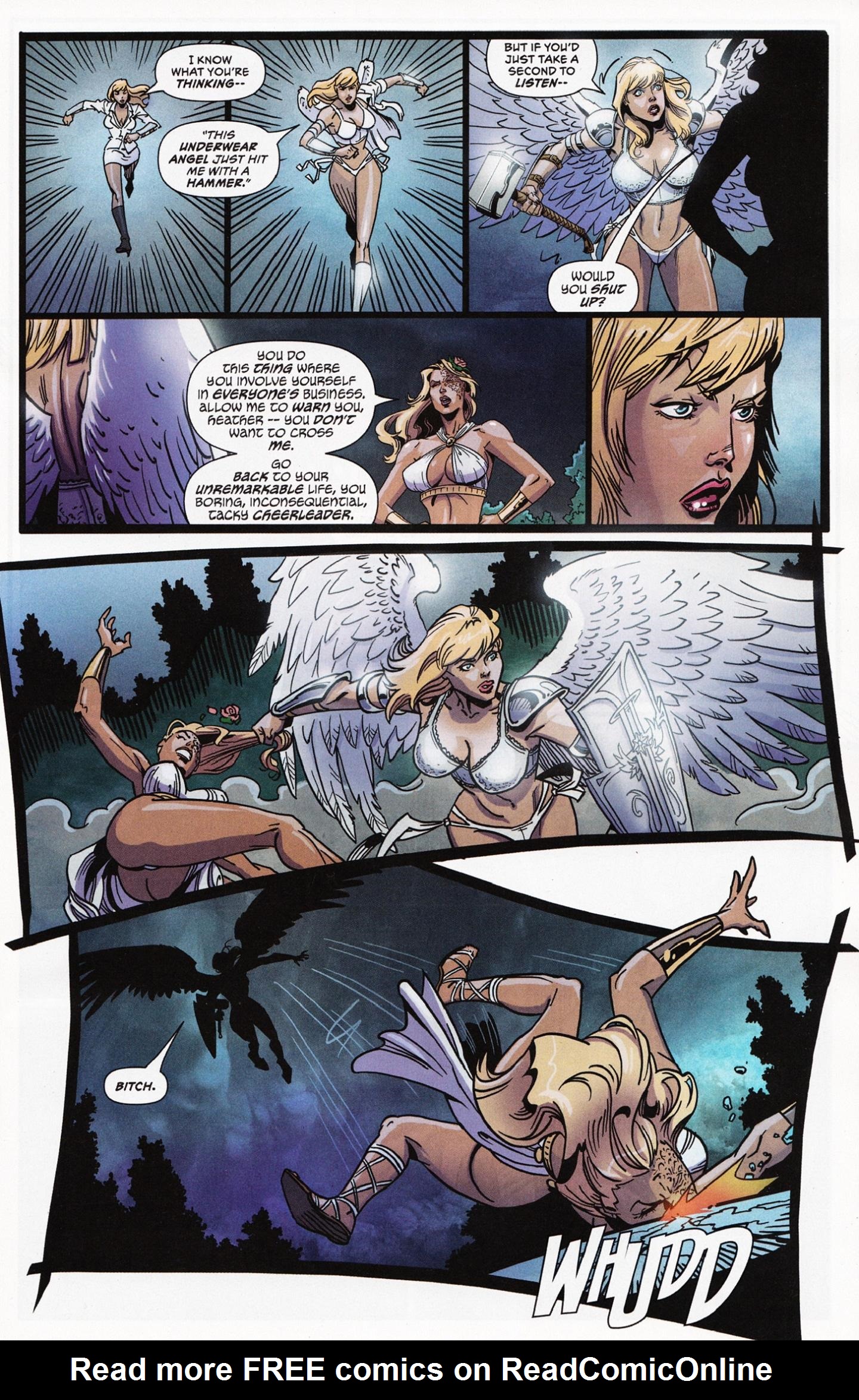 Read online Grimm Fairy Tales presents Godstorm comic -  Issue #4 - 14