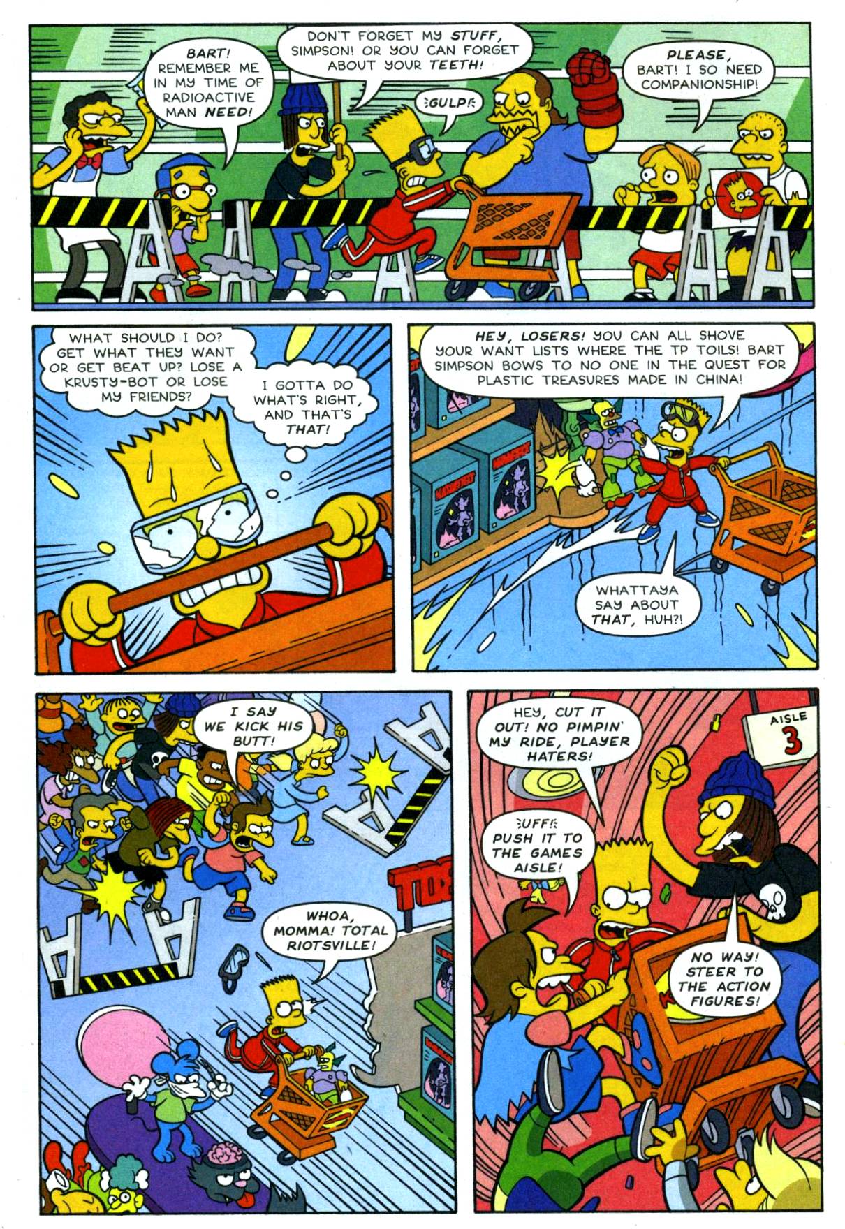 Read online Bongo Comics Free-For-All! comic -  Issue #2007 - 11