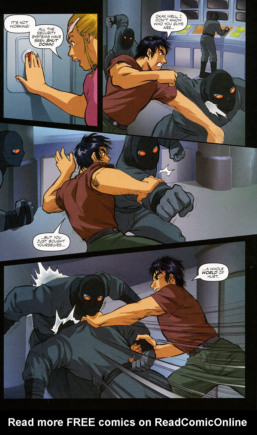 Read online Voltron: Defender of the Universe comic -  Issue #6 - 18