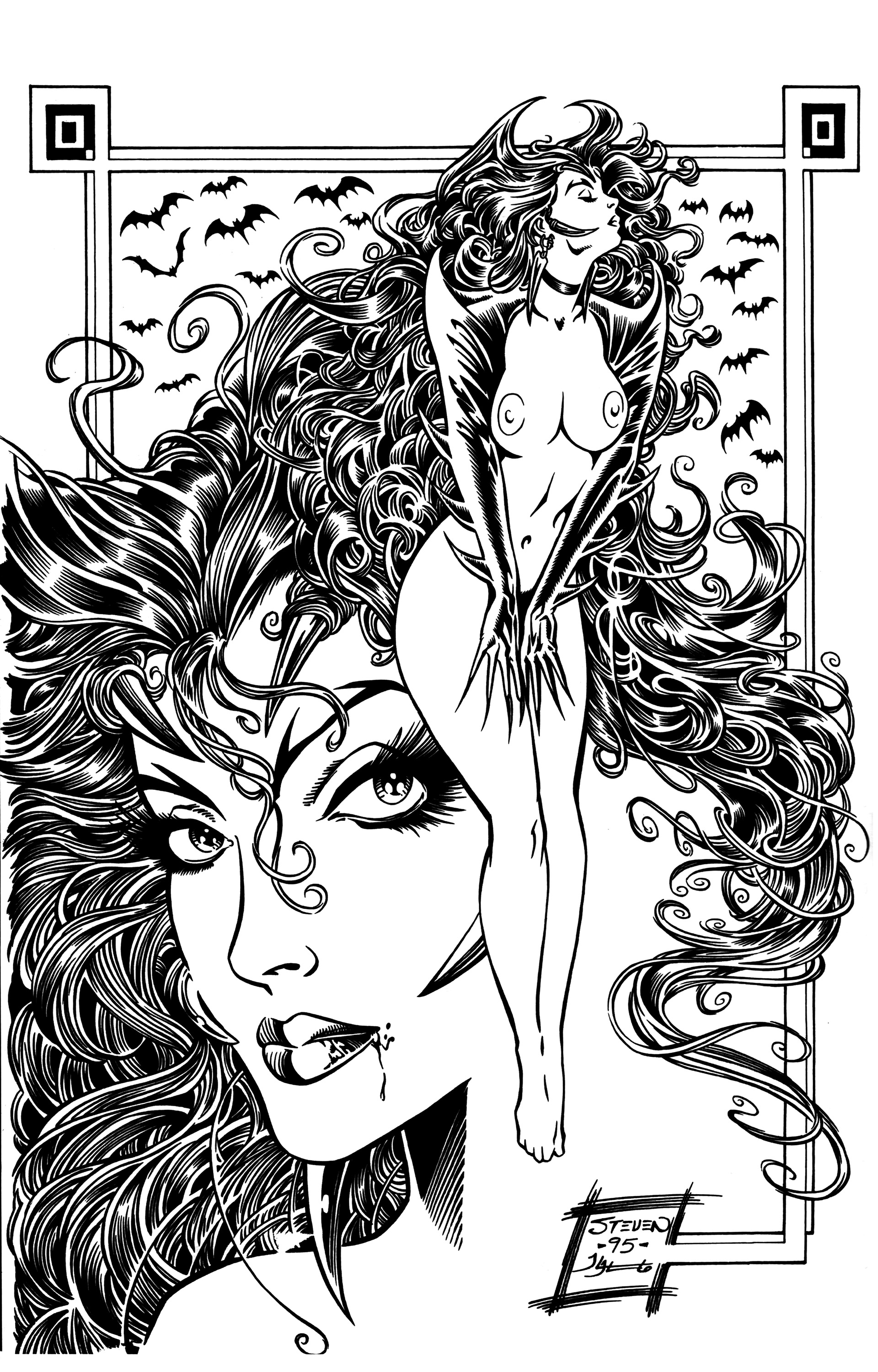 Read online Vamperotica Lingerie Special comic -  Issue # Full - 4
