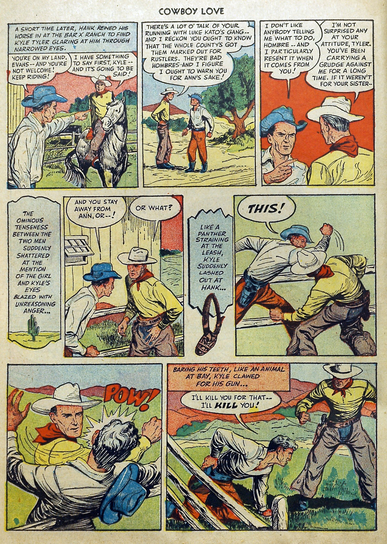 Read online Cowboy Love comic -  Issue #4 - 4