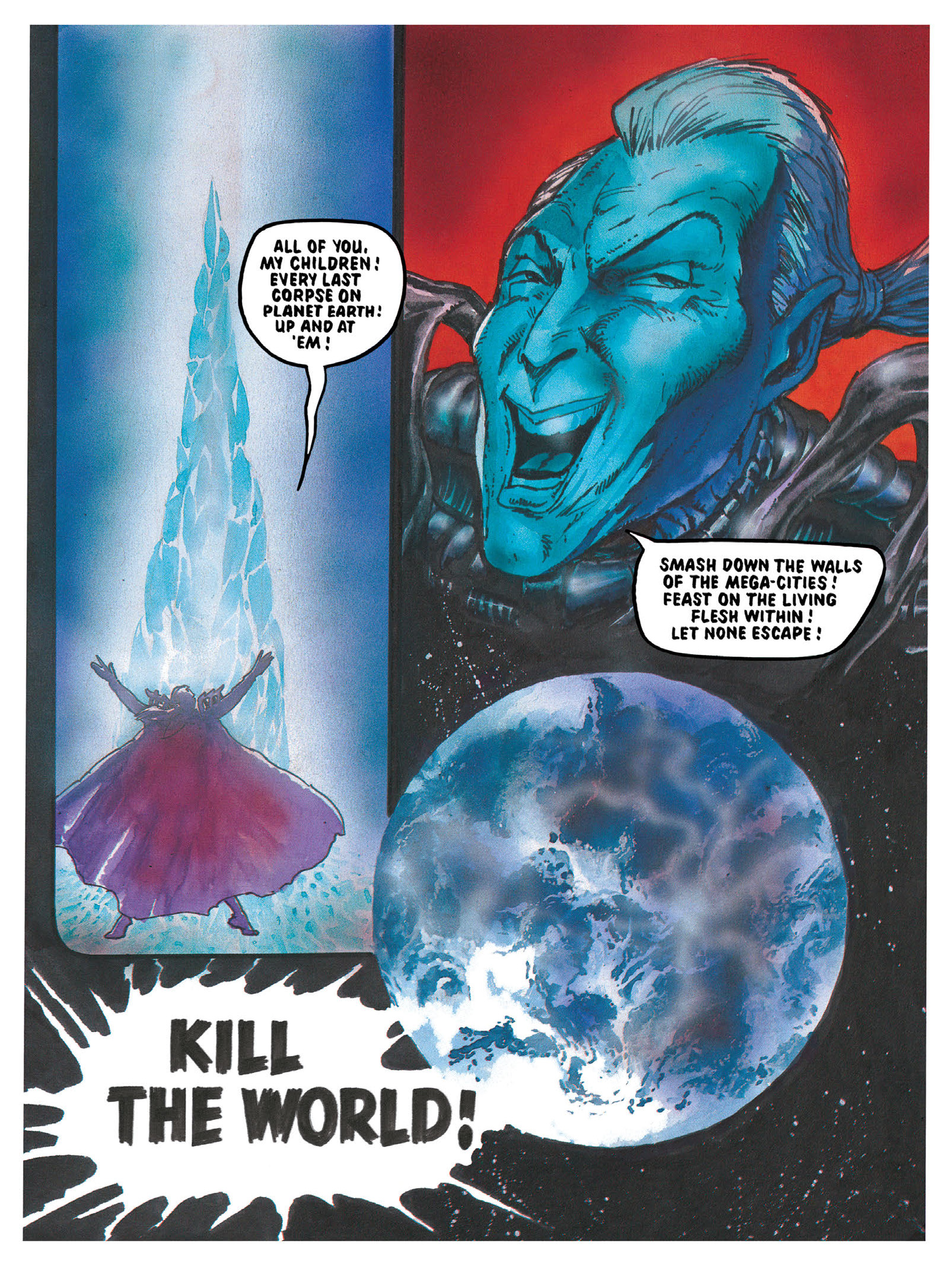Read online Essential Judge Dredd: Judgement Day comic -  Issue # TPB - 39