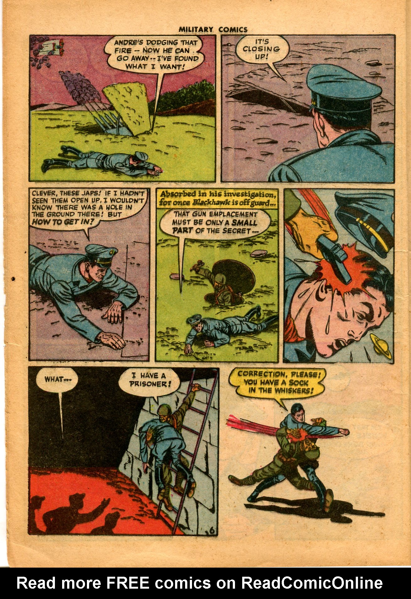 Read online Military Comics comic -  Issue #41 - 8