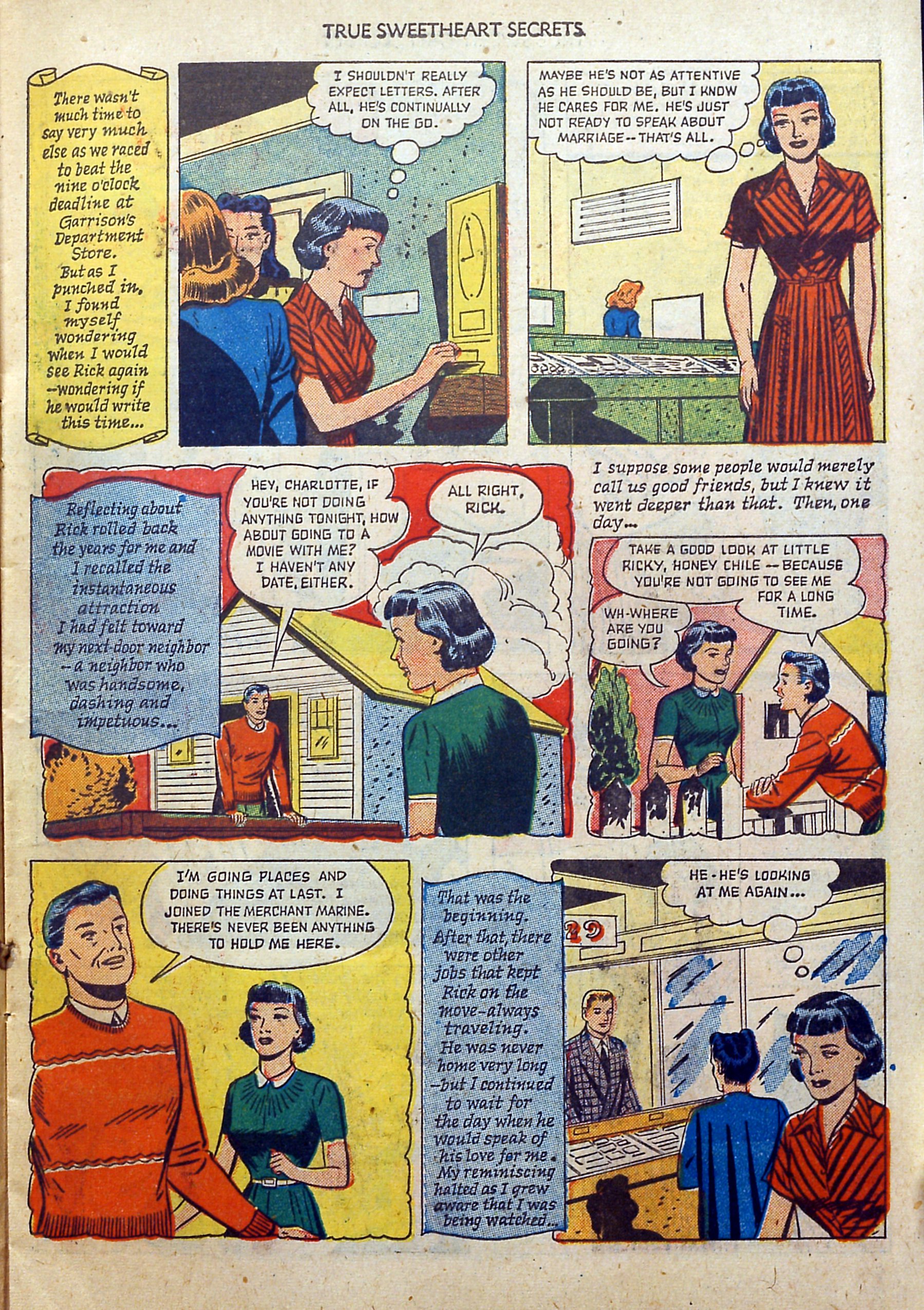 Read online True Sweetheart Secrets comic -  Issue #2 - 15