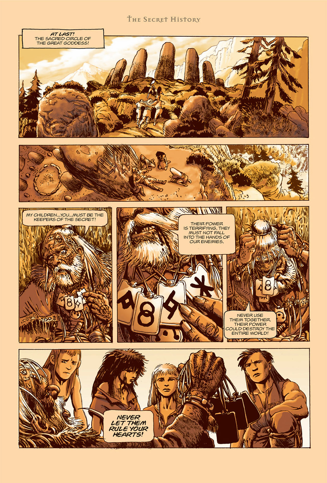 Read online The Secret History comic -  Issue #1 - 5