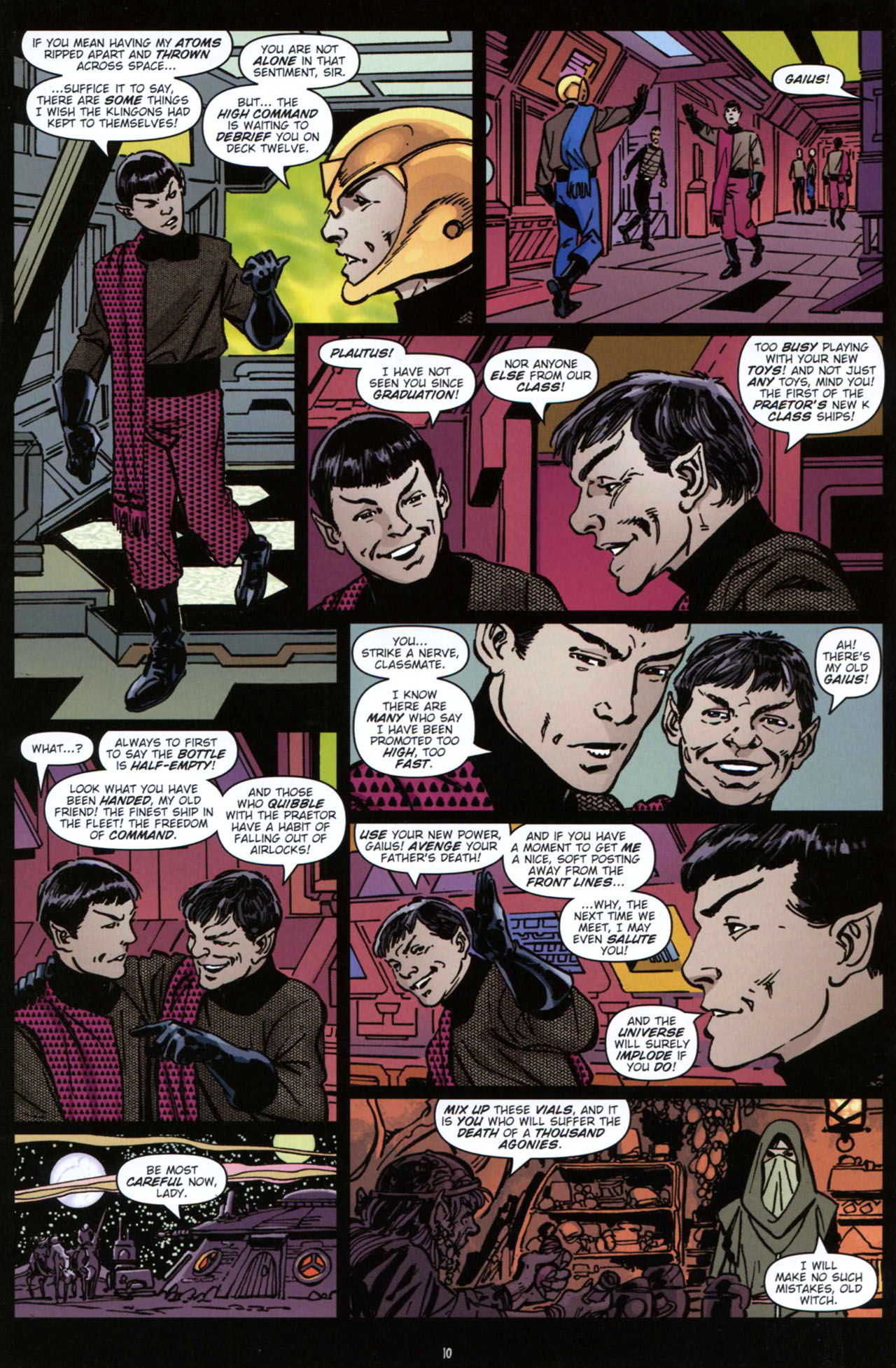 Read online Star Trek: Romulans - The Hollow Crown comic -  Issue #2 - 11