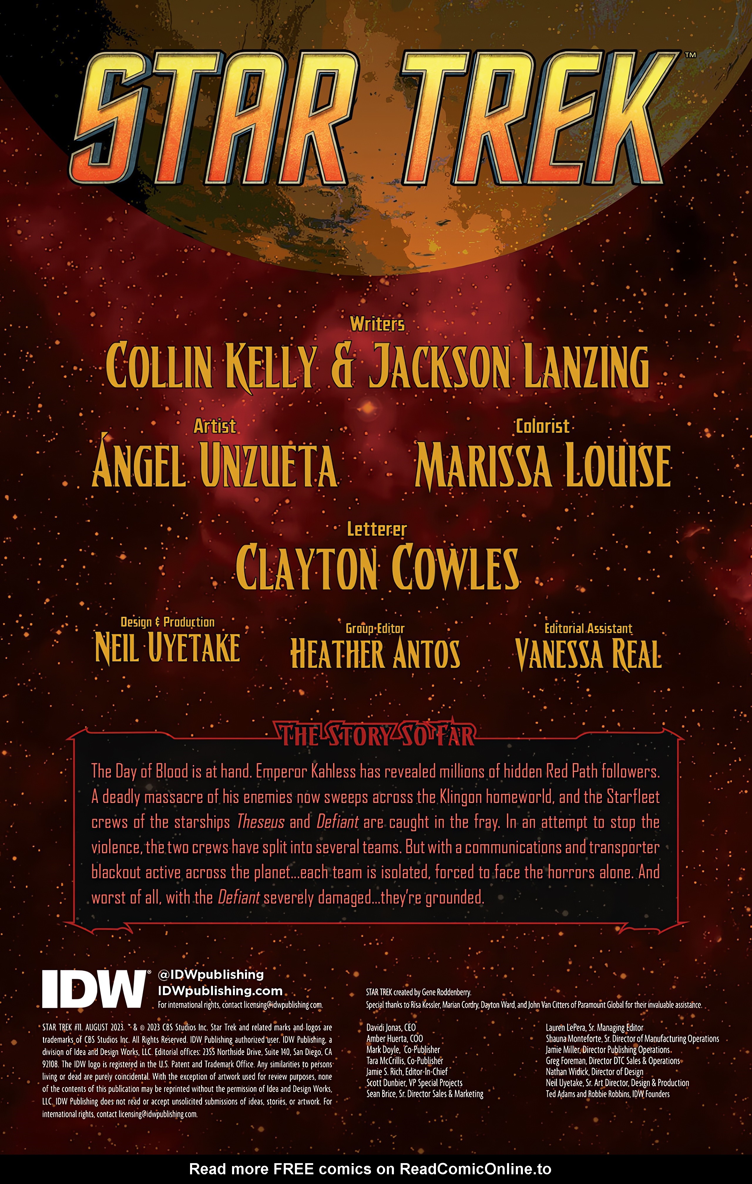 Read online Star Trek (2022) comic -  Issue #11 - 2