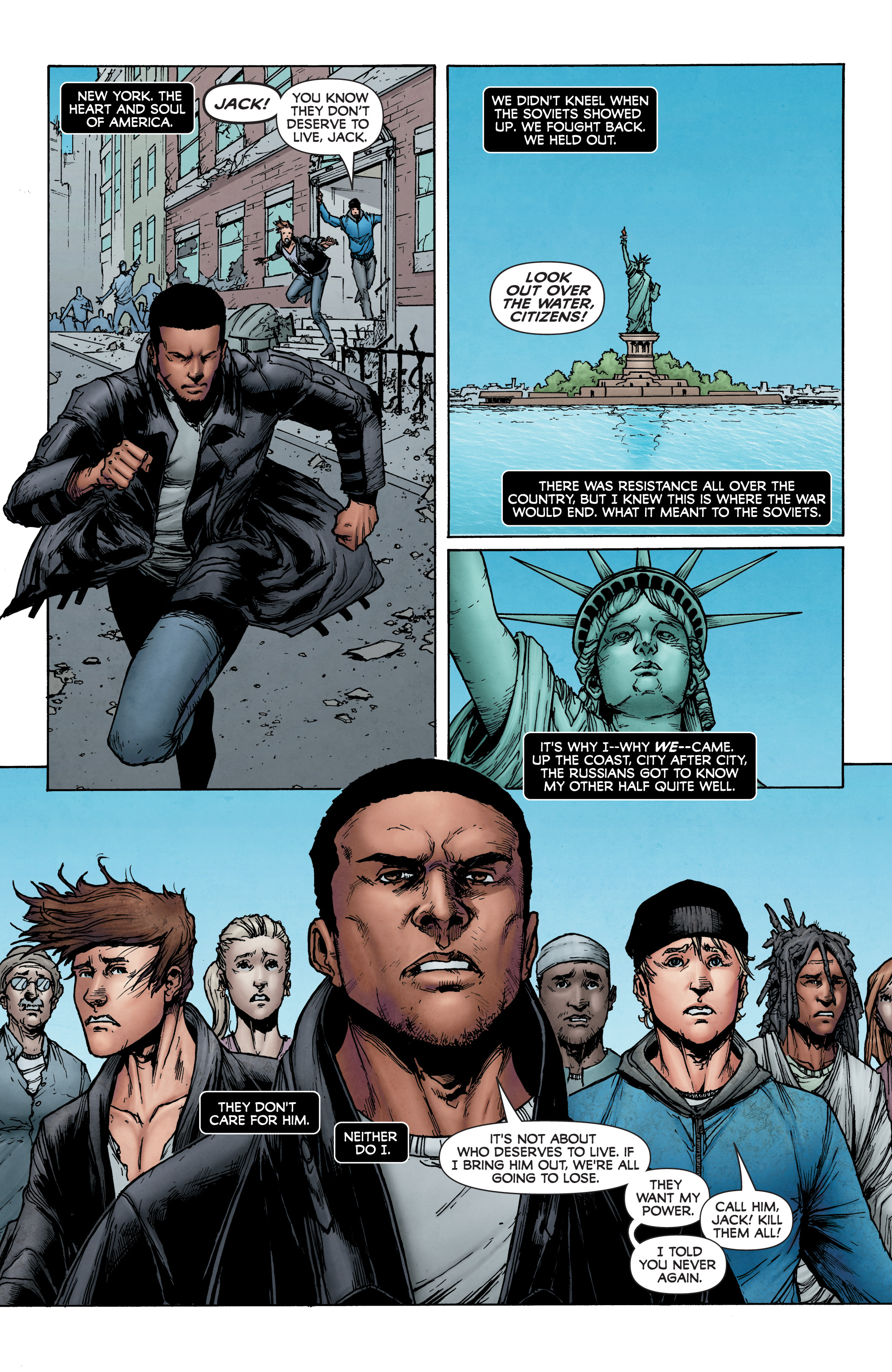 Read online Divinity III: Shadowman and the Battle for New Stalingrad comic -  Issue # Full - 4
